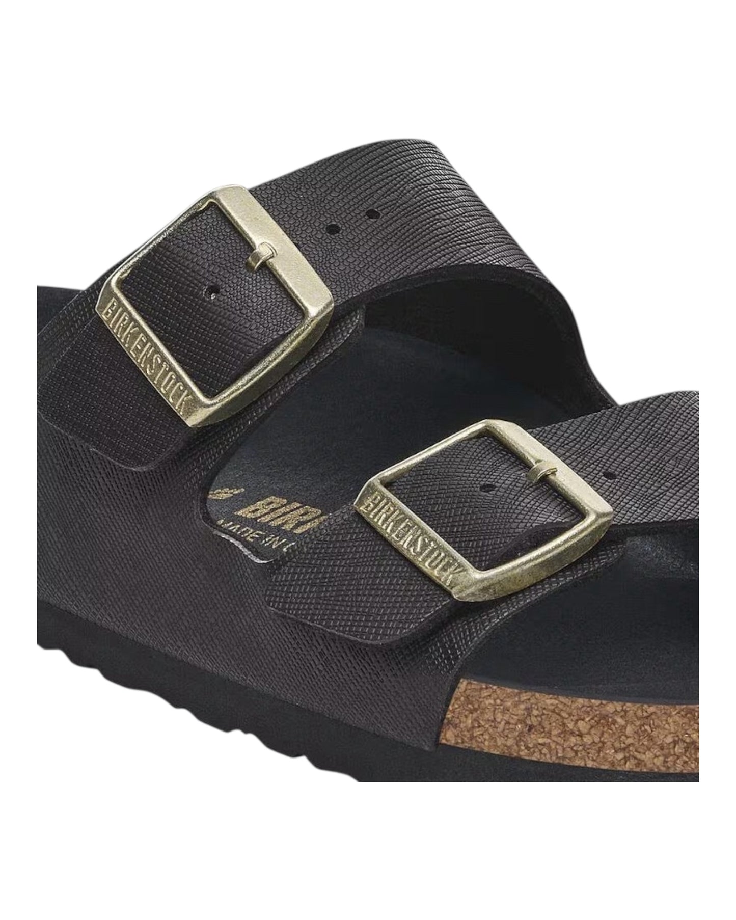 BIRKENSTOCK ARIZONA SAFFIANO NERO