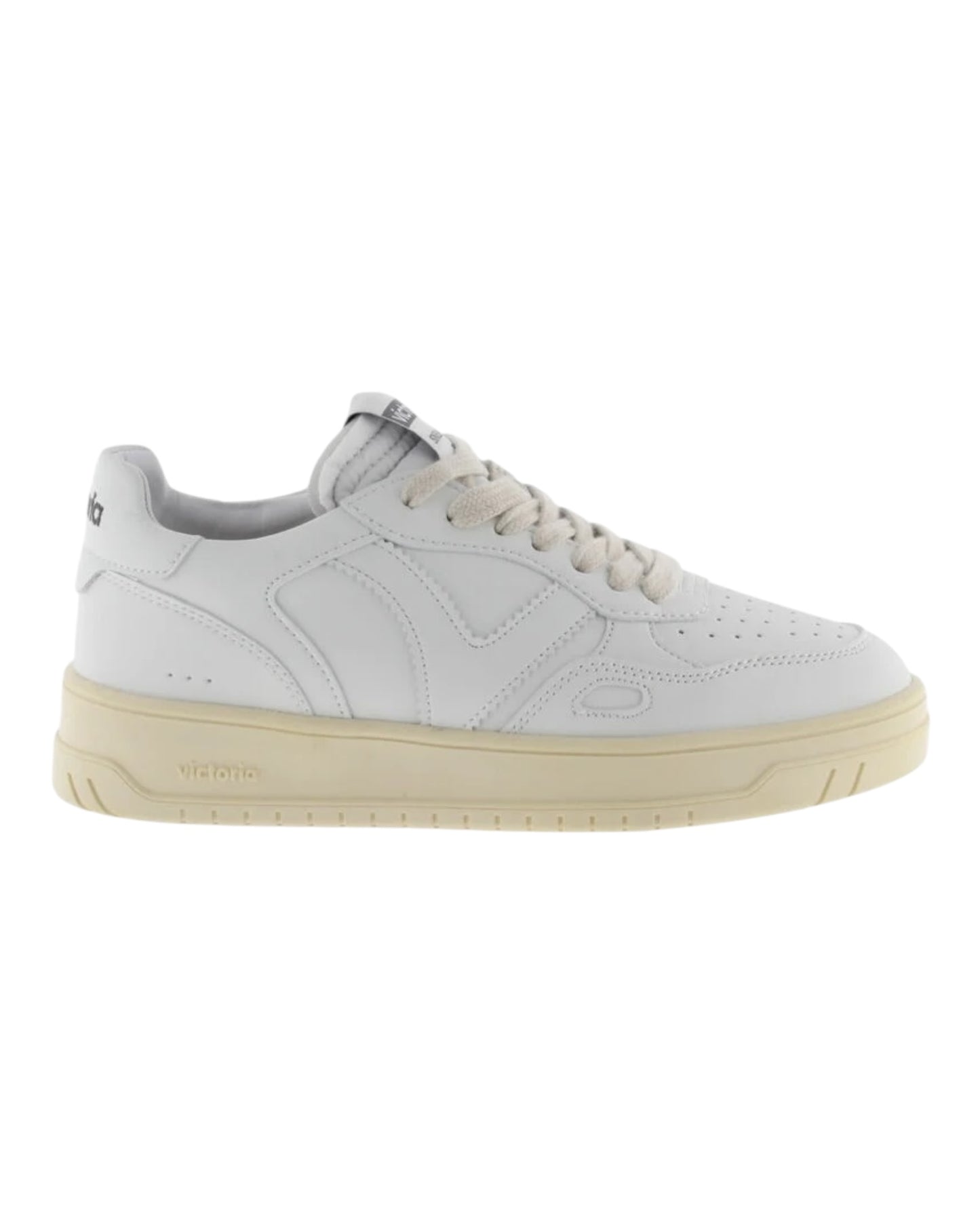 VICTORIA 1001257 IN PELLE BIANCA