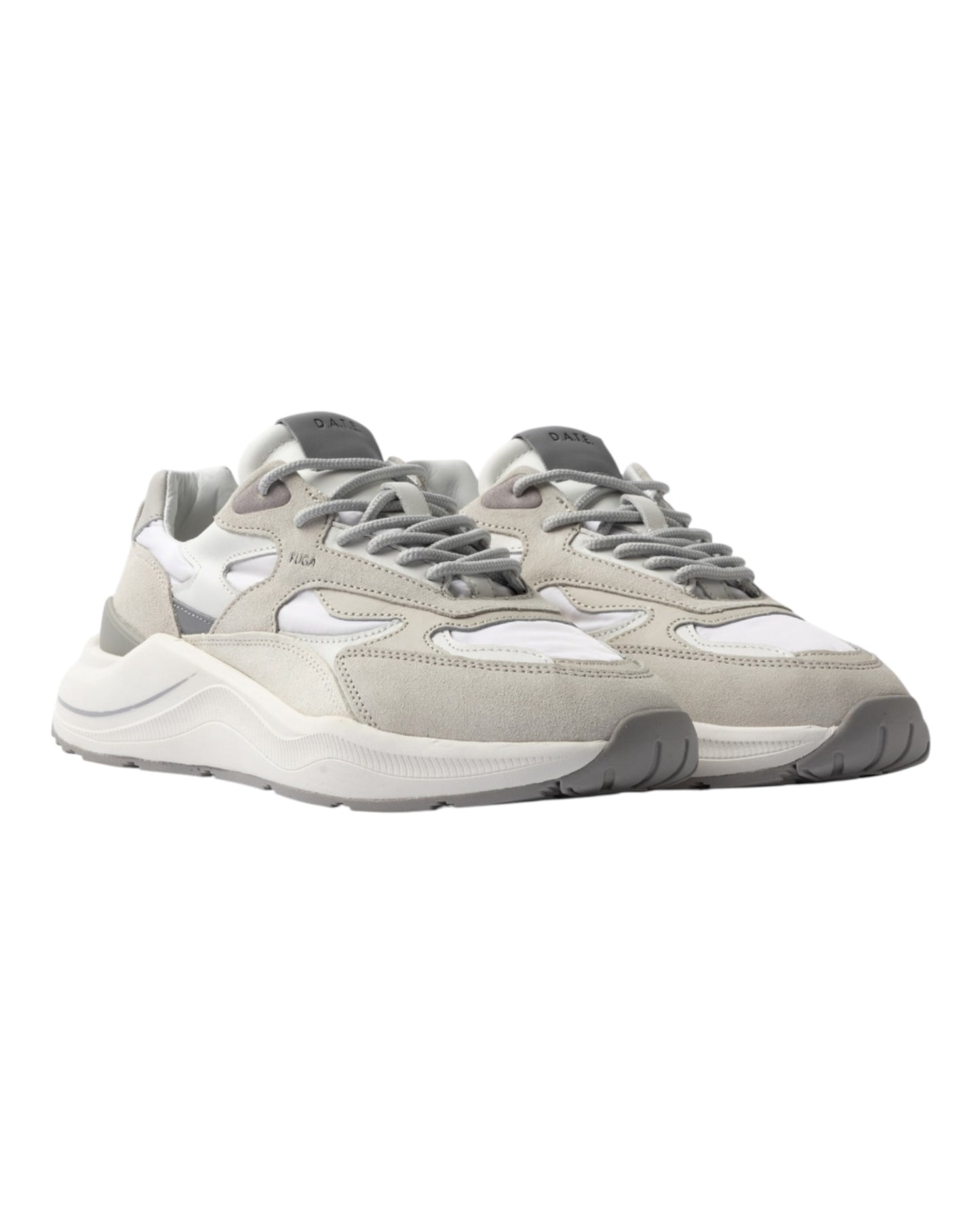 DATE FUGA NYLON CAMOSCIO E TESSUTO BIANCO