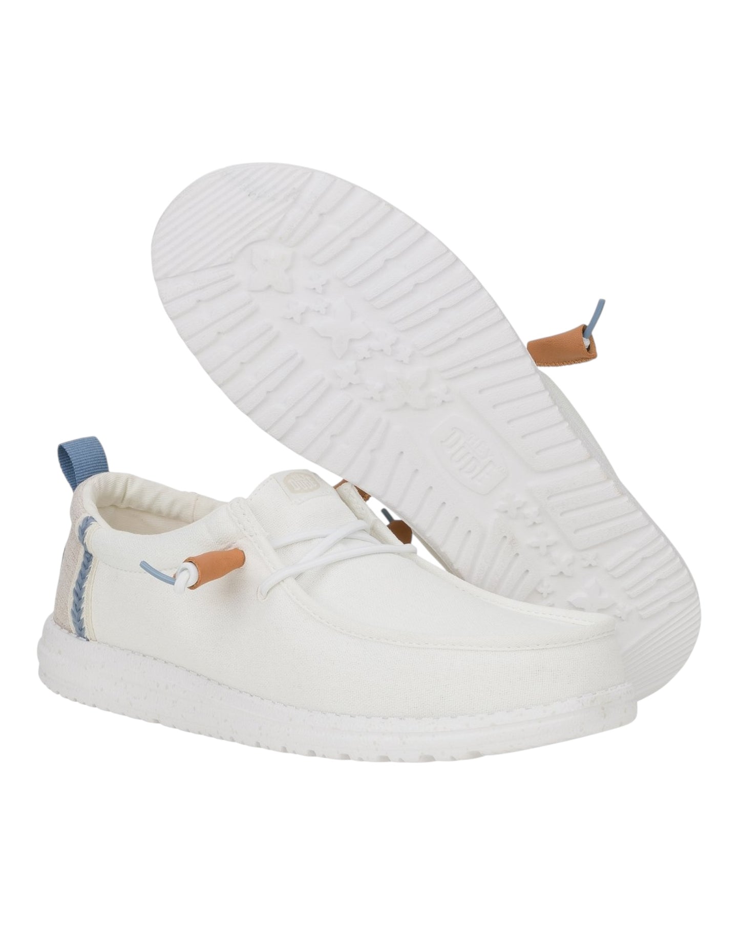 HEY DUDE WALLY LINEN BIANCO