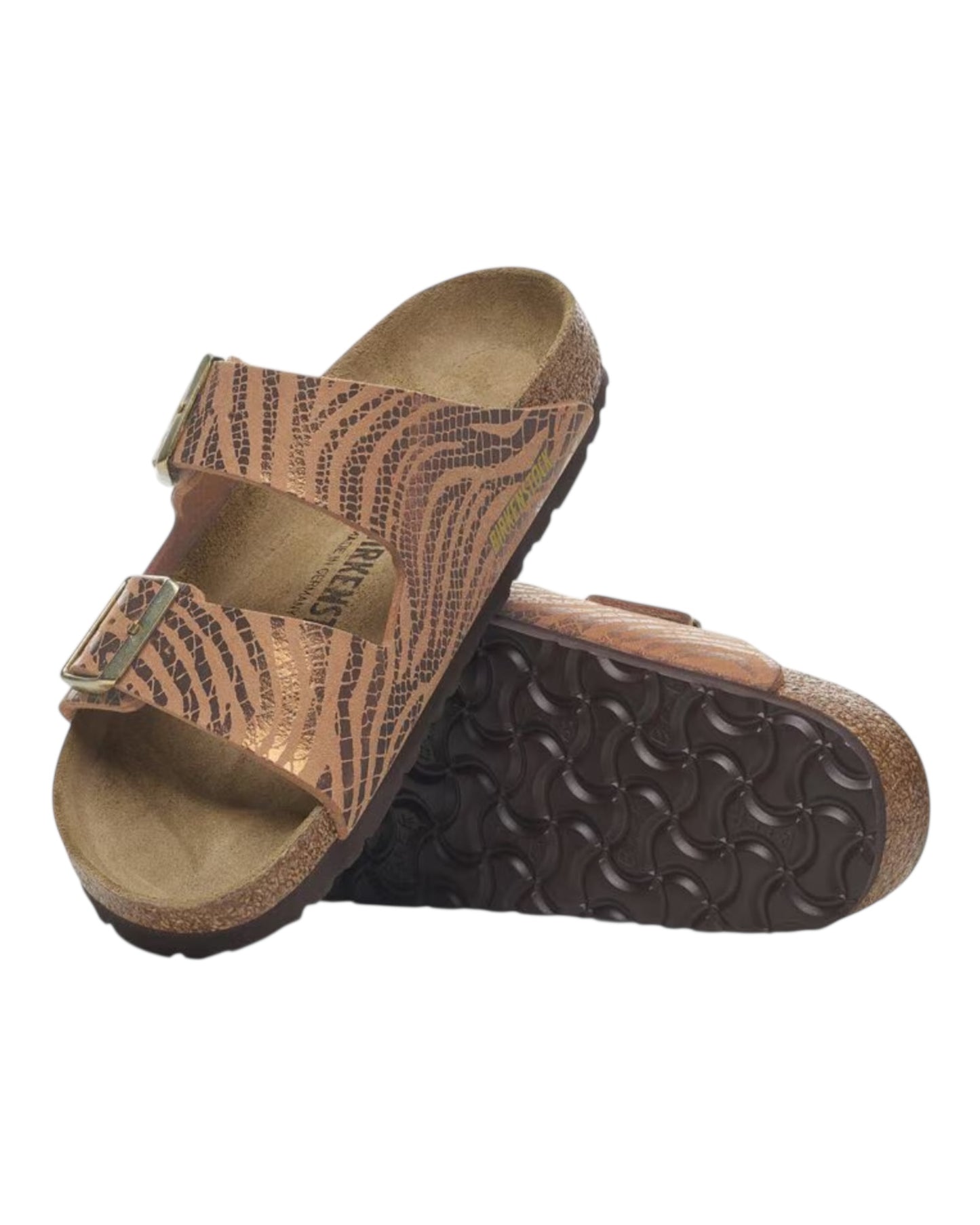 BIRKENSTOCK ARIZONA ZEBRA MARRONE