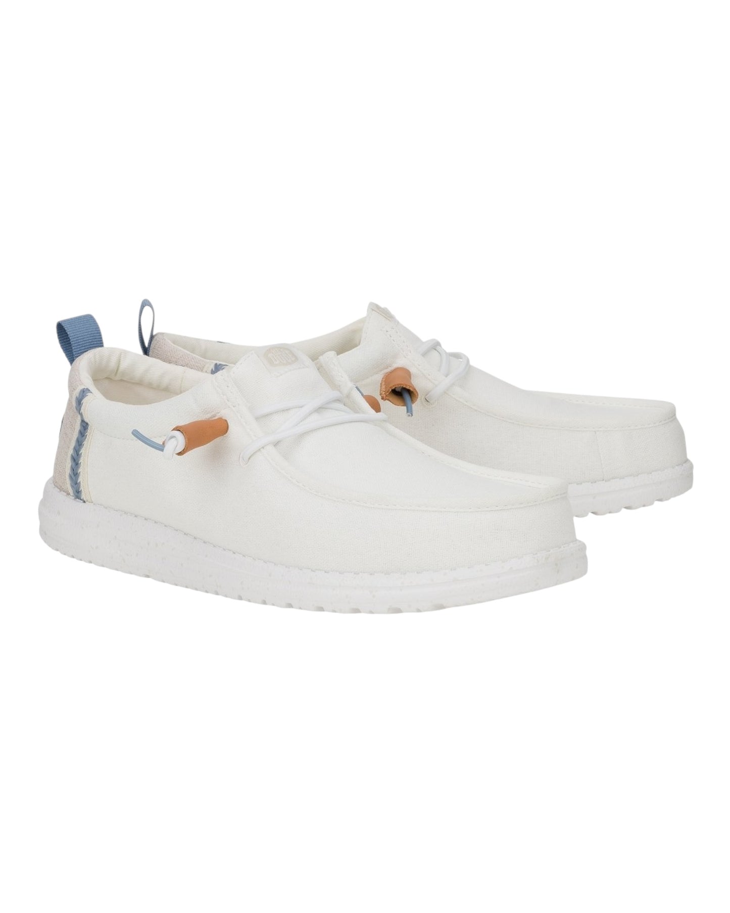 HEY DUDE WALLY LINEN BIANCO