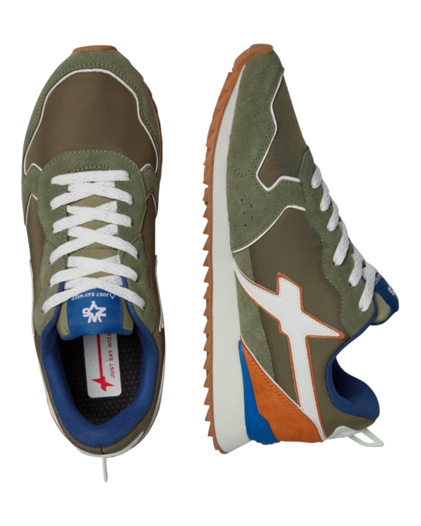 W6YZ JET IN CAMOSCIO VERDE/ARANCIO