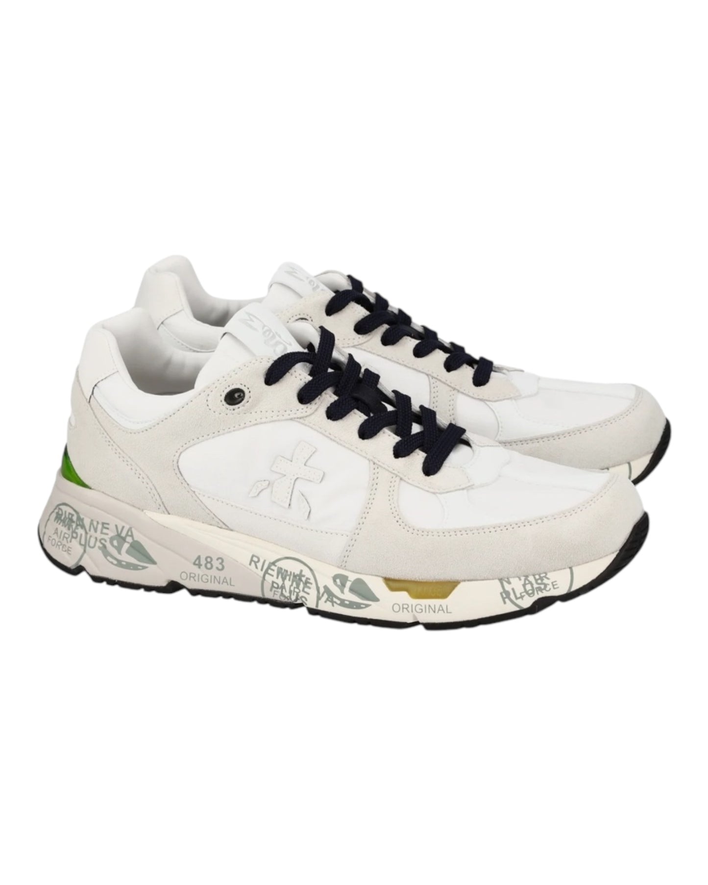 PREMIATA MASE 7238 BIANCA LACCI BLU