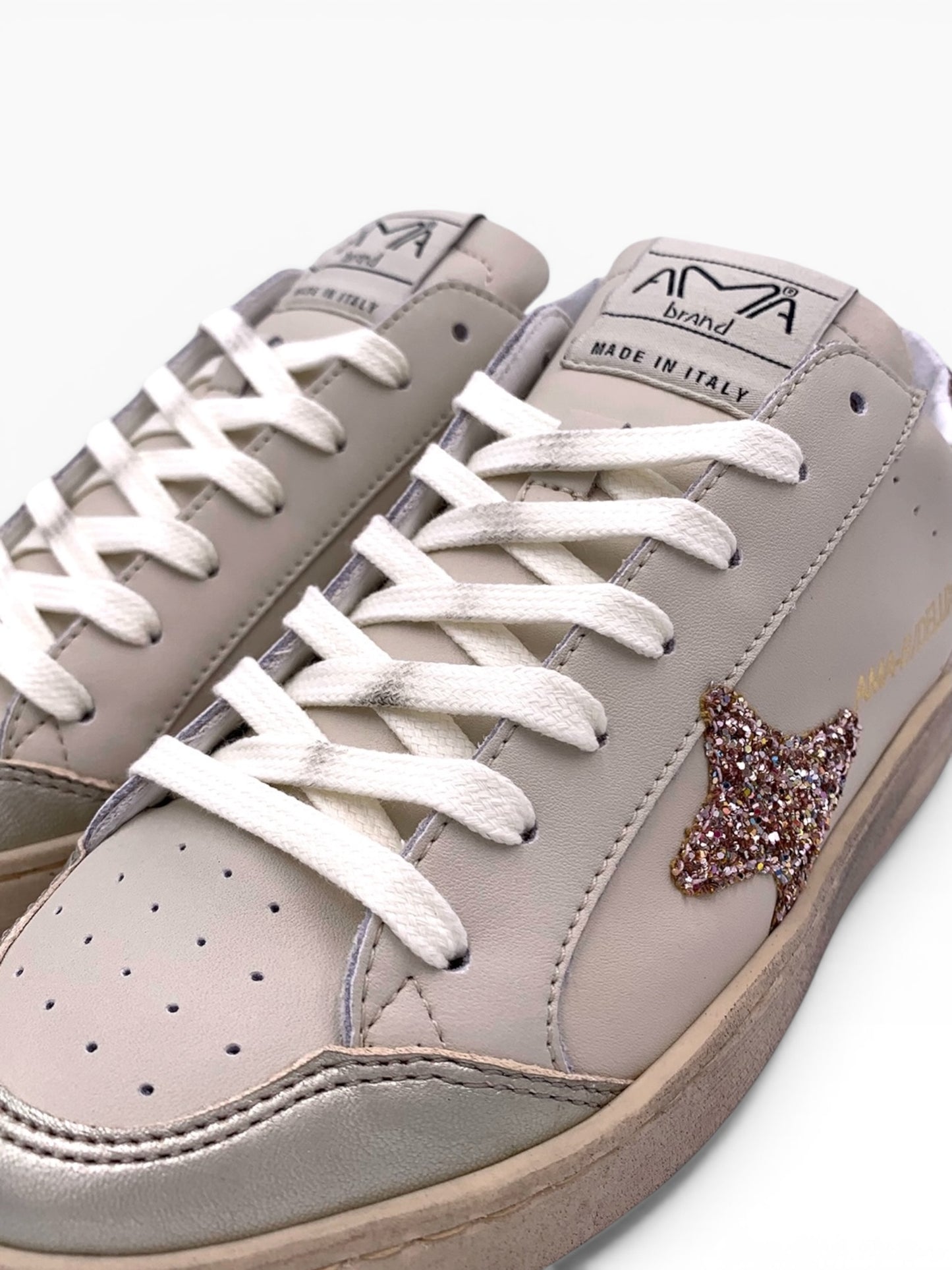 AMA BRAND 4523 SLAM BEIGE/ORO/GLITTER