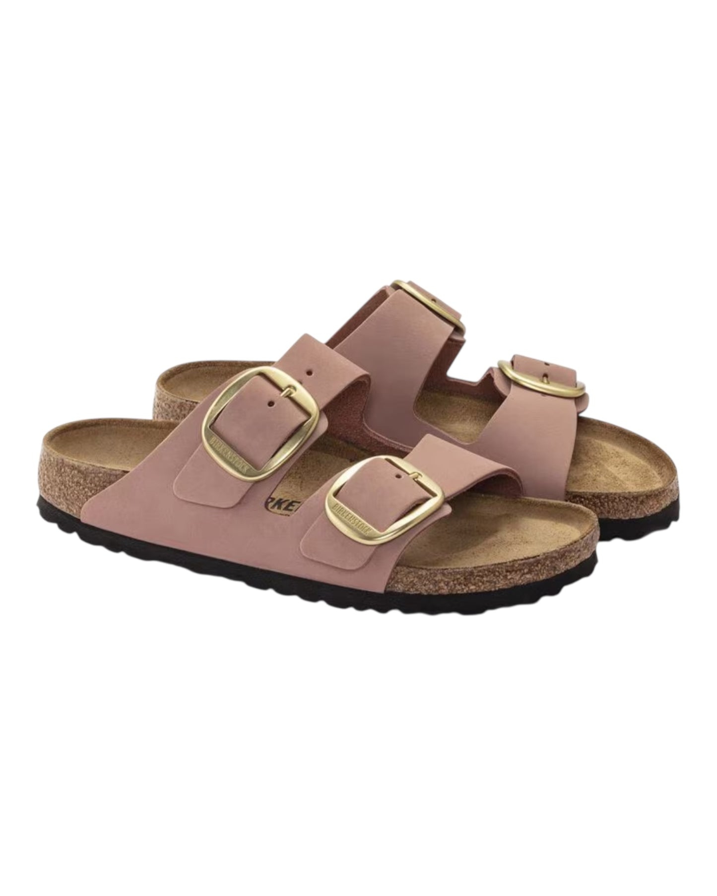 BIRKENSTOCK BIG BUCKLE IN NABUK ROSA