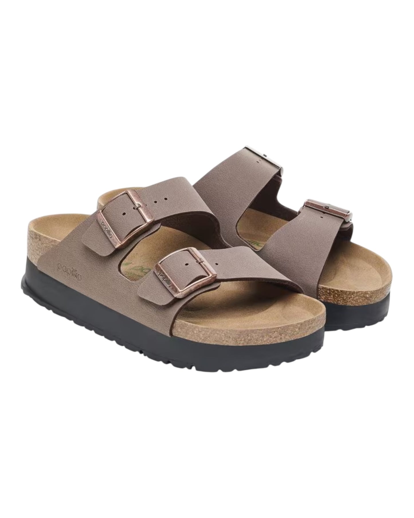 BIRKENSTOCK PAPILLO 7417102 ARIZONA PAP PLATFORM MOCCA