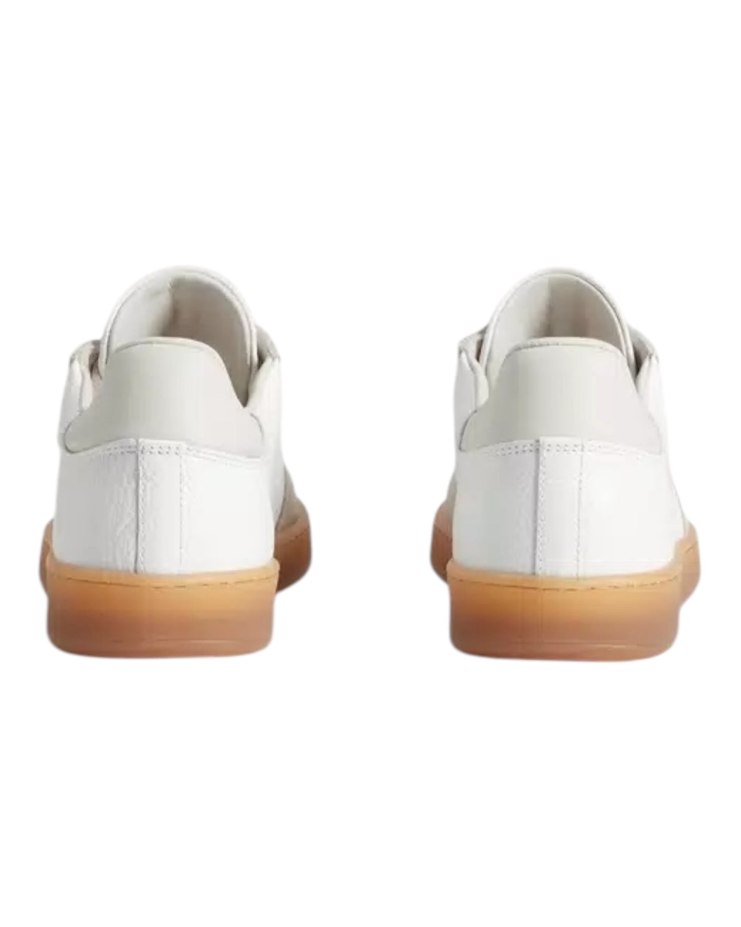 WOOLRICH BLUBBER SWING PELLE BOTTOLATA BIANCA/BEIGE
