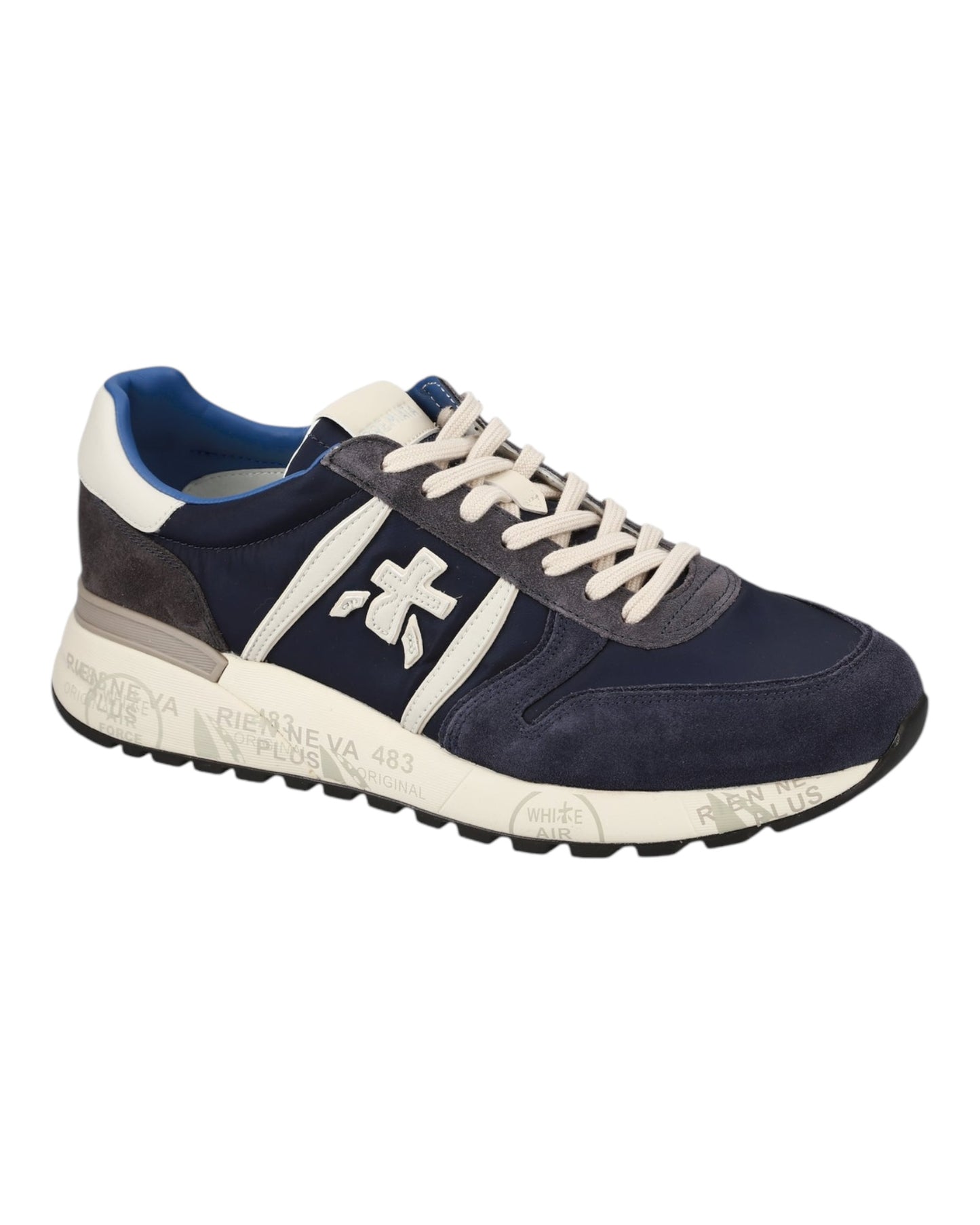PREMIATA LANDER 7204 IN CAMOSCIO BLU