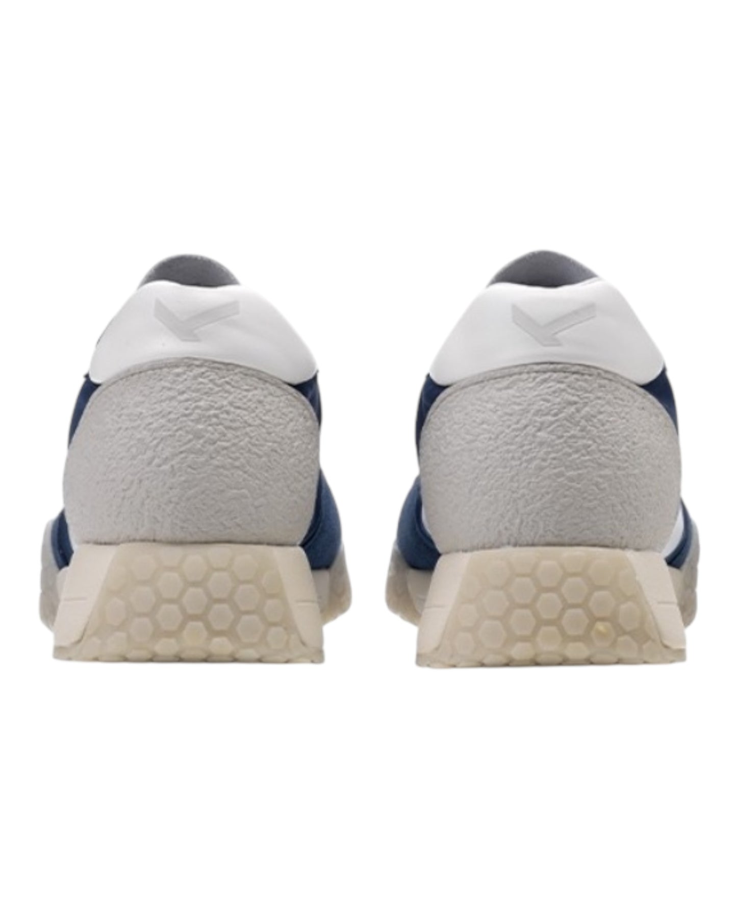 KEH-NOO 9753 SNEAKERS IN CAMOSCIO E TESSUTO BLU/BIANCO