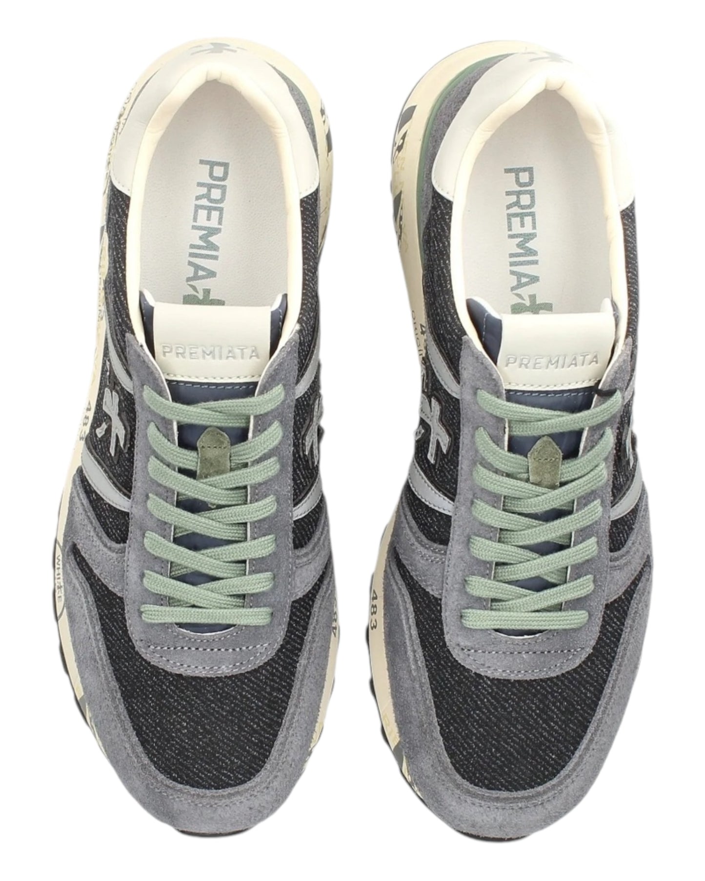 PREMIATA LANDER 6985 IN CAMOSCIO GRIGIO