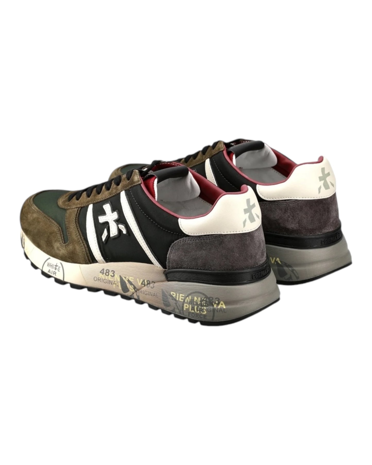 PREMIATA LANDER 6905 IN CAMOSCIO VERDE