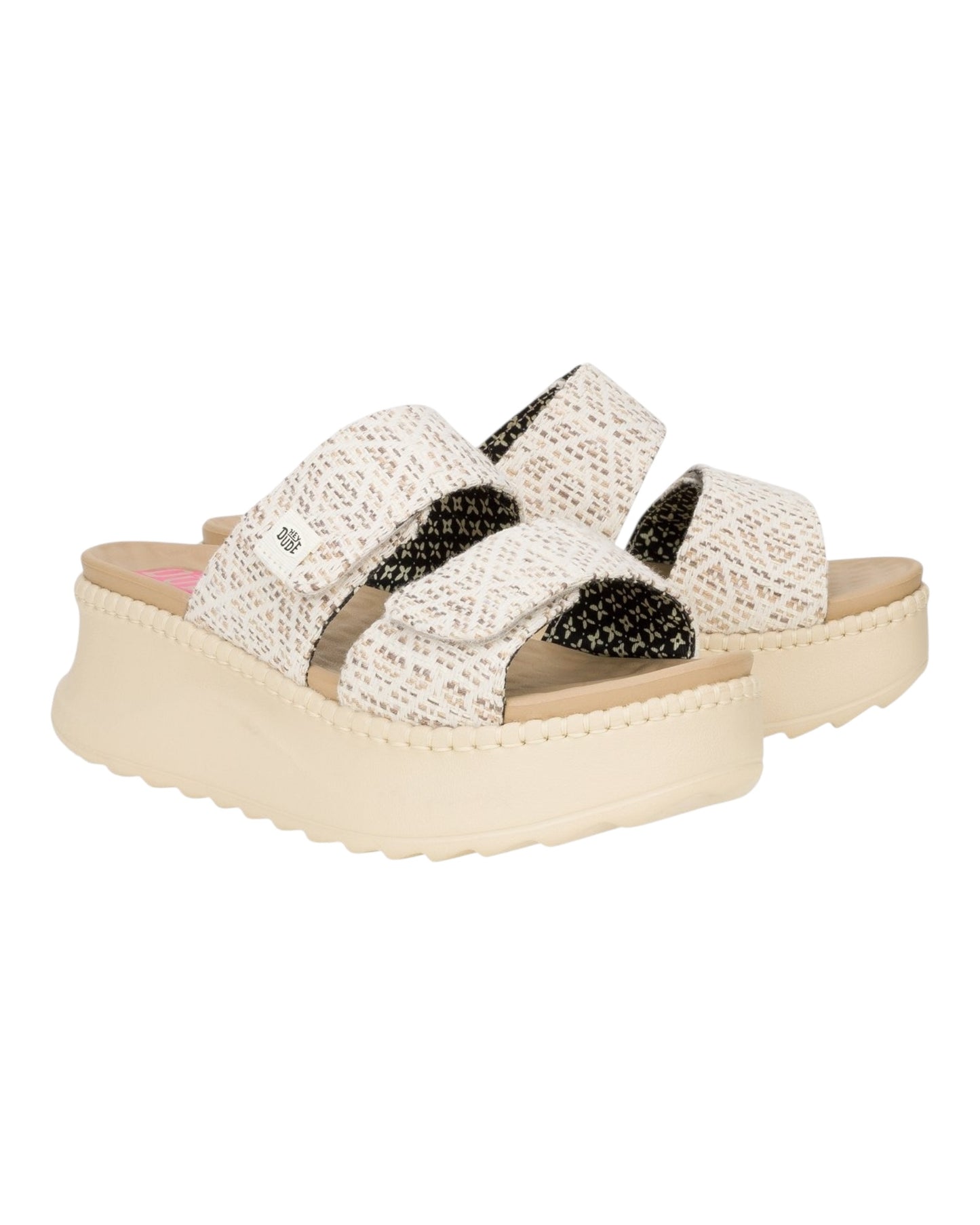 HEY DUDE DELRAY SURF IN TESSUTO BEIGE