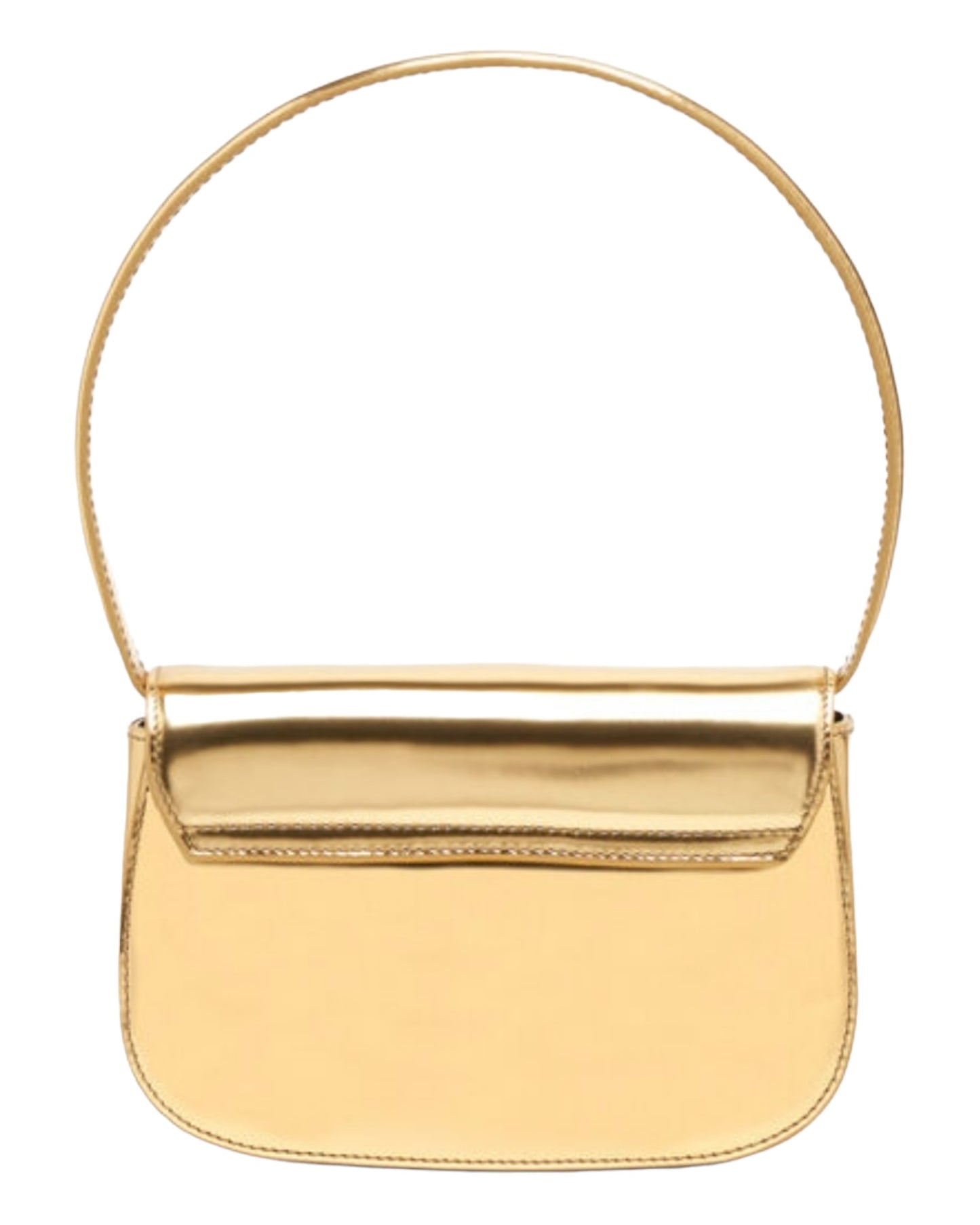 DIESEL 1DR BORSA LAMINATA ORO MISURA GRANDE