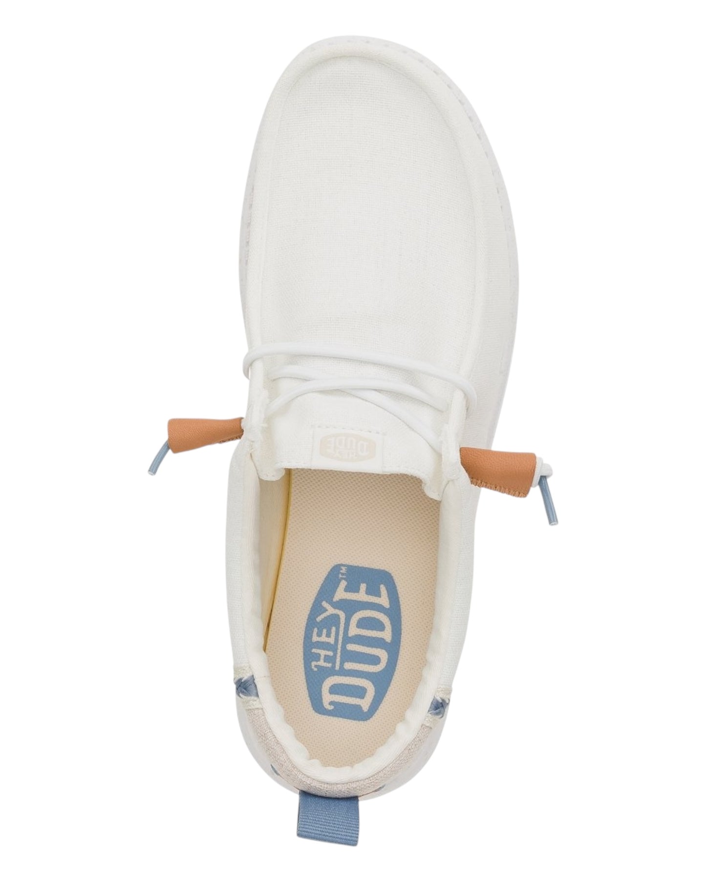HEY DUDE WALLY LINEN BIANCO