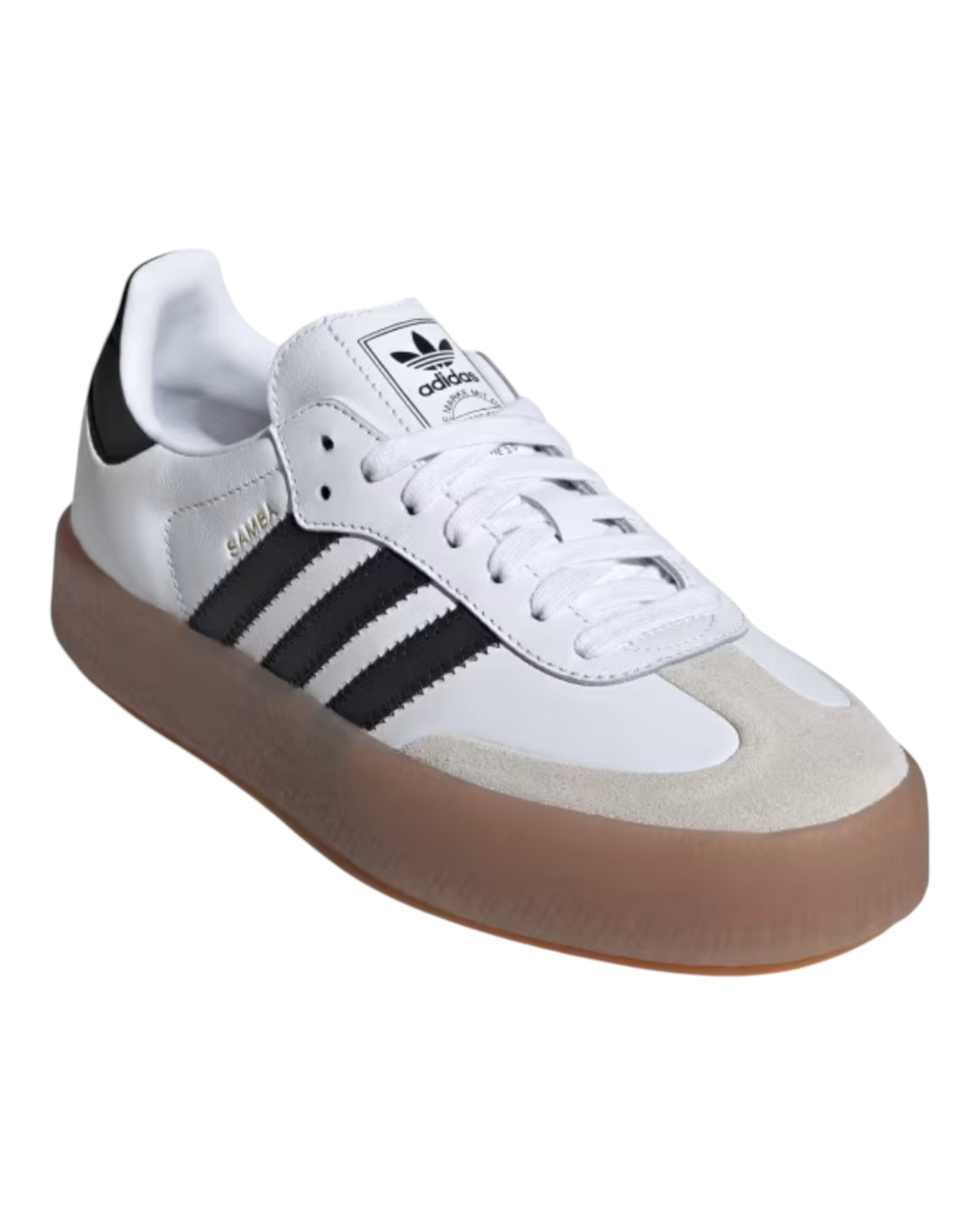 ADIDAS SAMBAE PLATFORM BIANCA/NERA