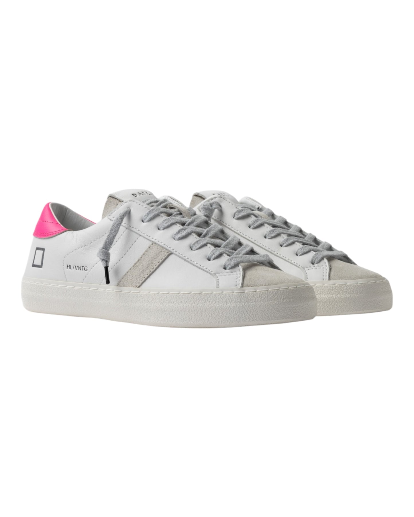 DATE HILL LOW VINTAGE BIANCA/FUXIA FLUO