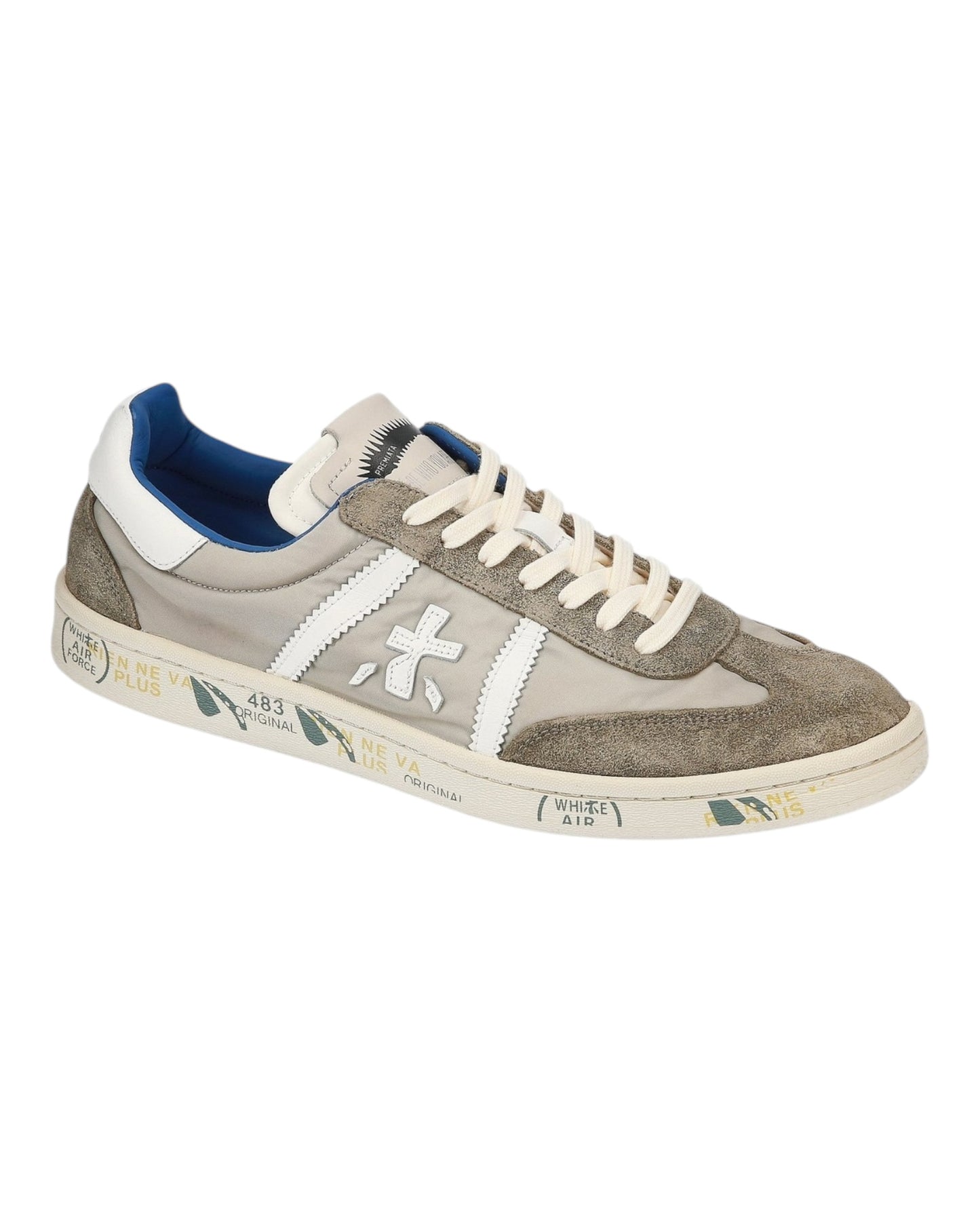 PREMIATA BONNIE 6762 IN CAMOSCIO E TESSUTO BEIGE