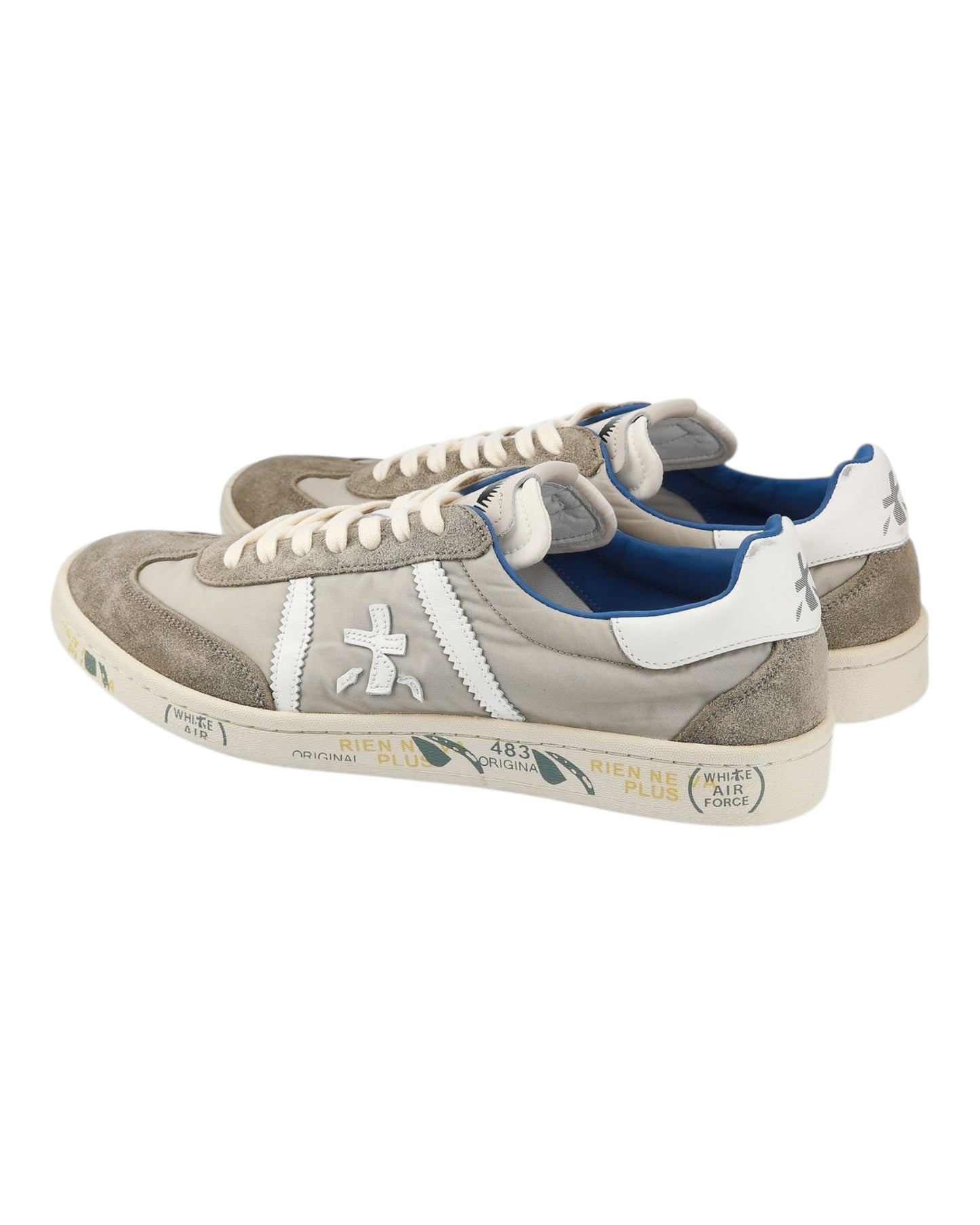 PREMIATA BONNIE 6762 IN CAMOSCIO E TESSUTO BEIGE
