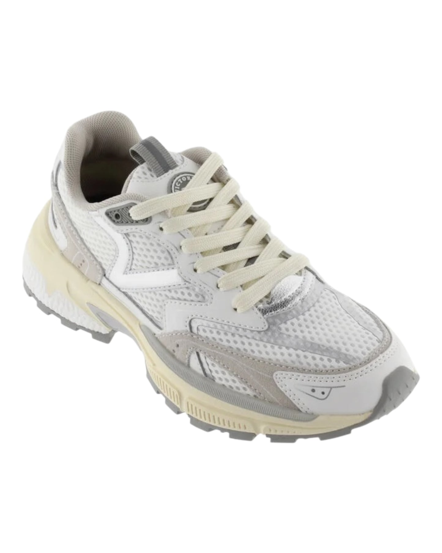 VICTORIA 8809101 SNEAKERS MYTHOS IN PELLE E TESSUTO BIANCA