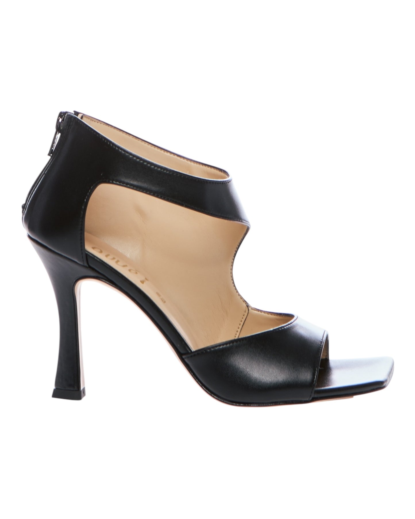 OVYE' 014OILIV SANDALO IN PELLE NERO