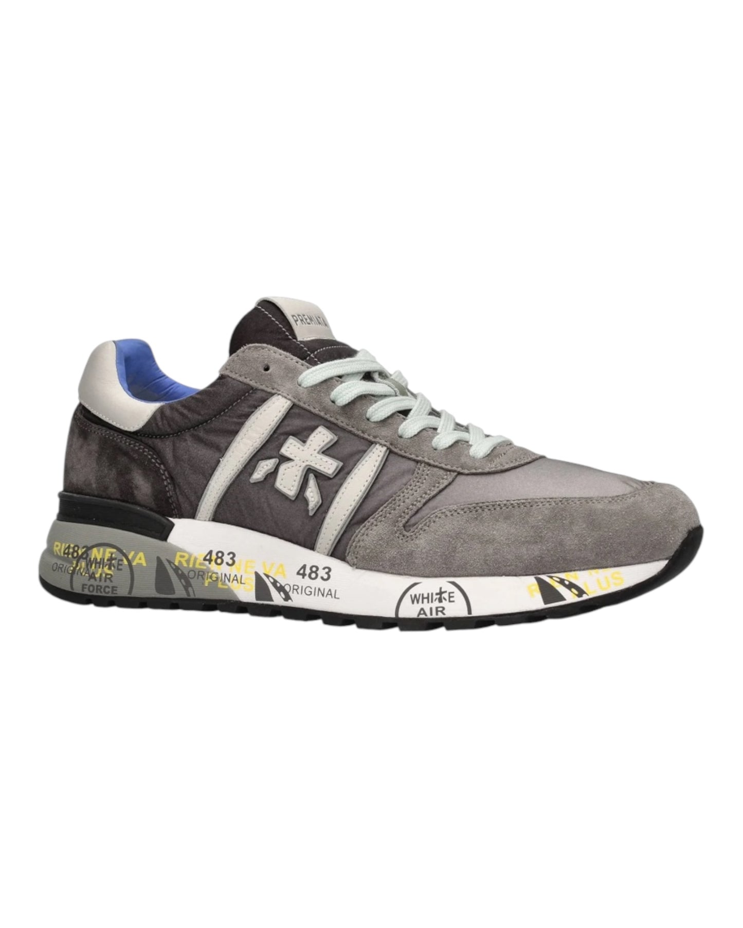 PREMIATA LANDER 4586 IN CAMOSCIO GRIGIO