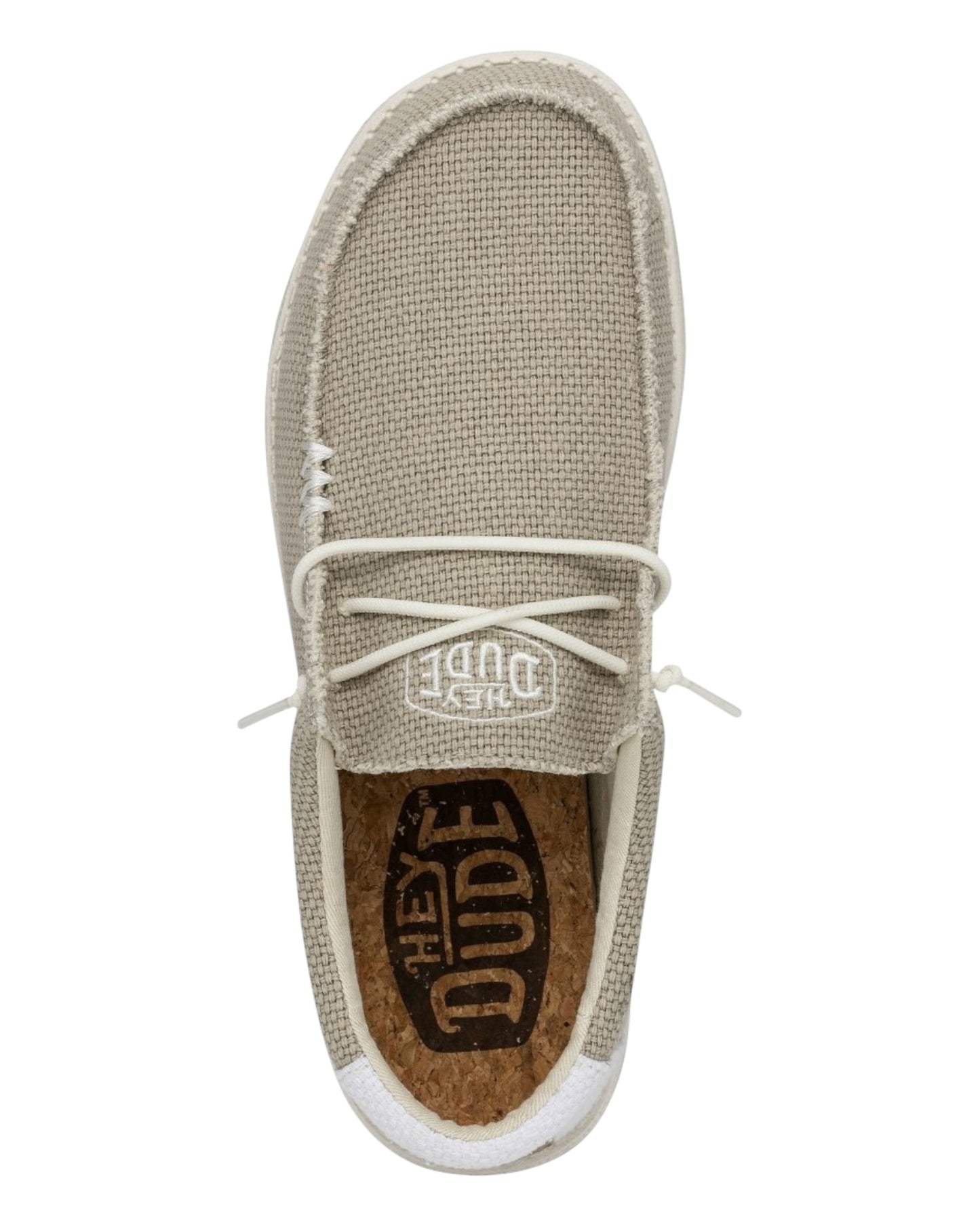 HEY DUDE WALLY BRAIDED IN TESSUTO BEIGE