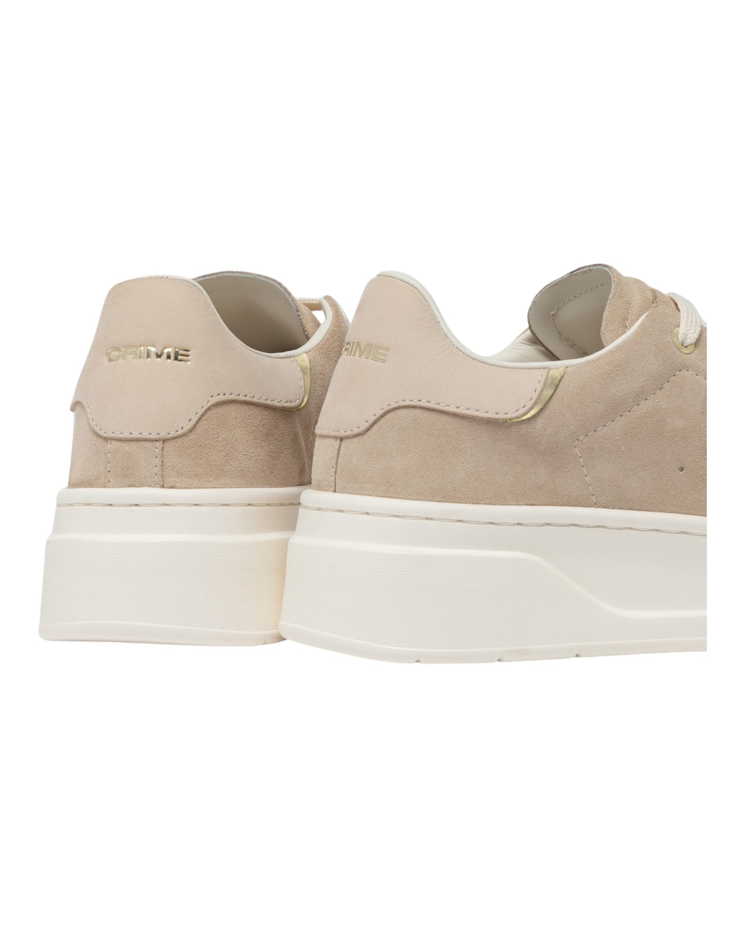 CRIME LONDON SONIK IN CAMOSCIO BEIGE
