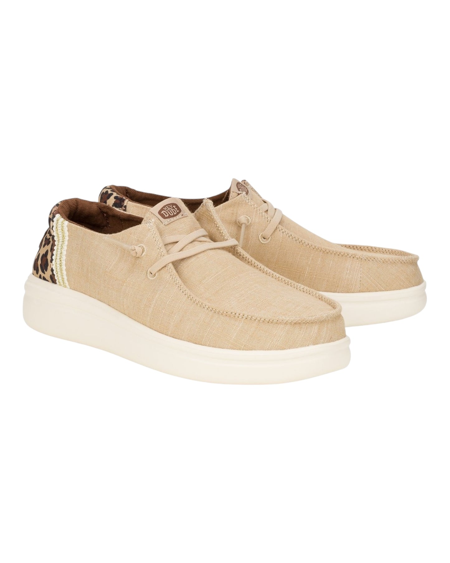 HEY DUDE WENDY RISE ANIMAL BEIGE