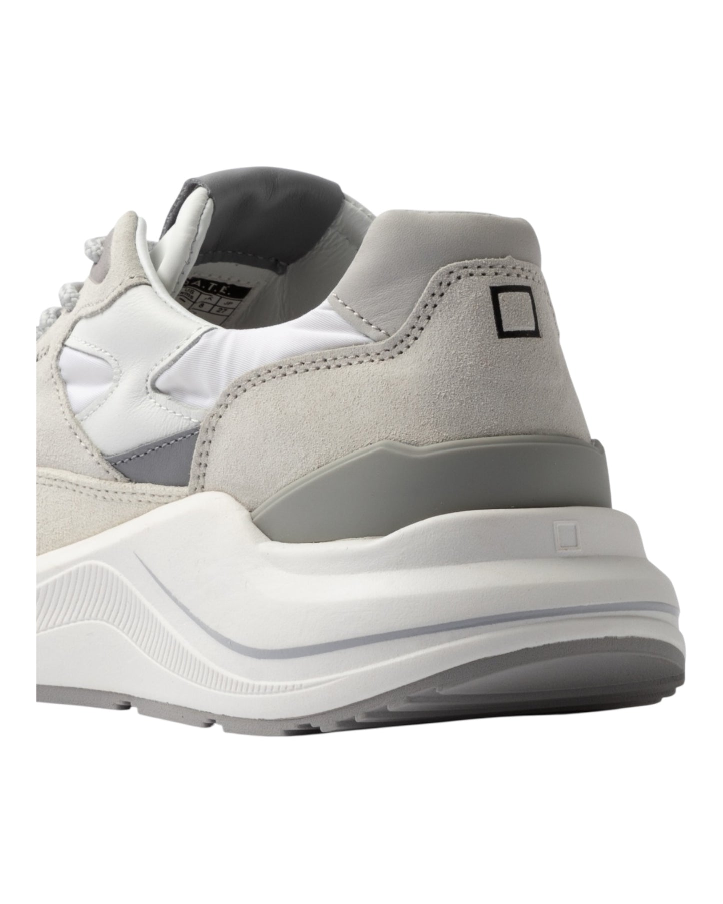 DATE FUGA NYLON CAMOSCIO E TESSUTO BIANCO