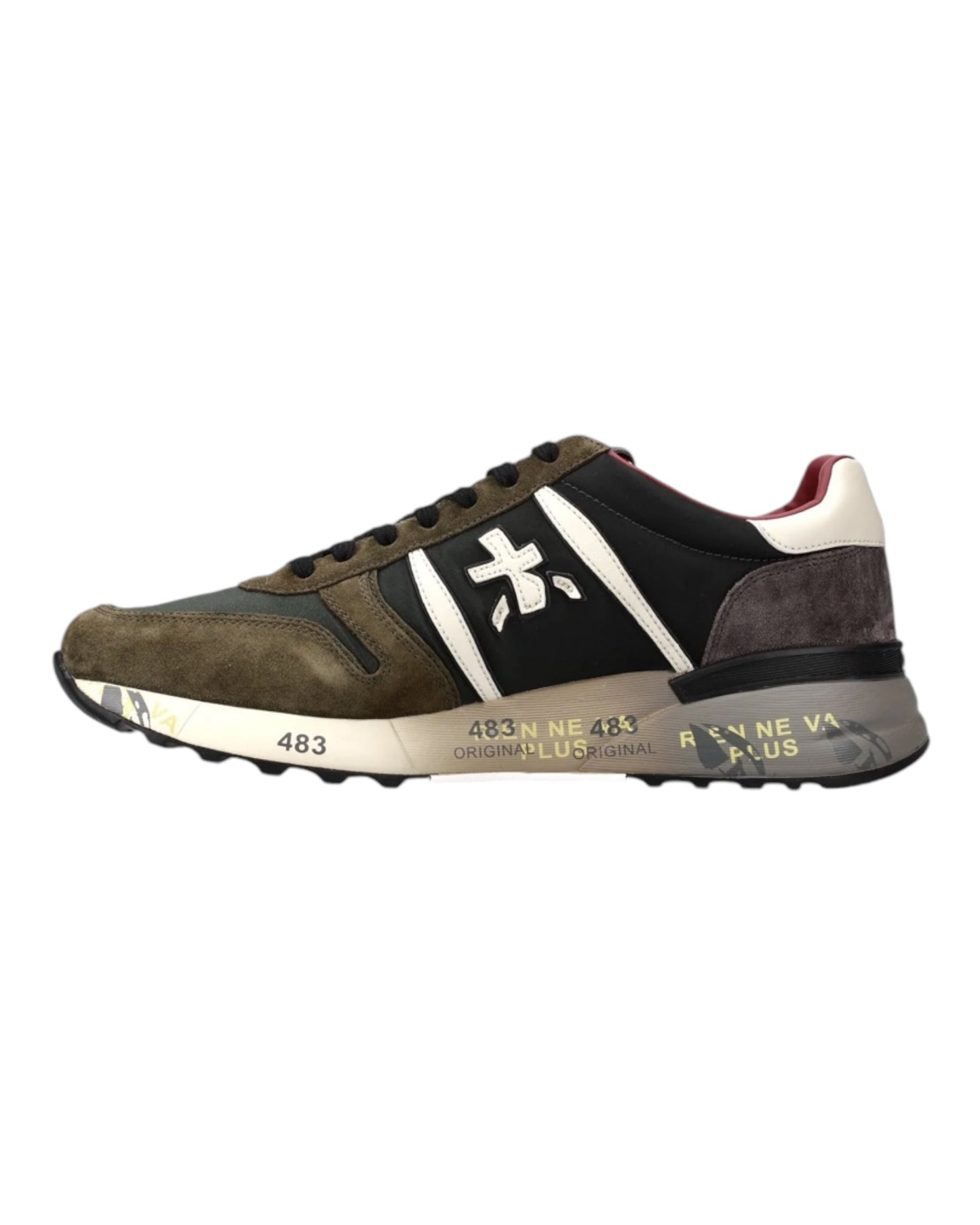 PREMIATA LANDER 6905 IN CAMOSCIO VERDE