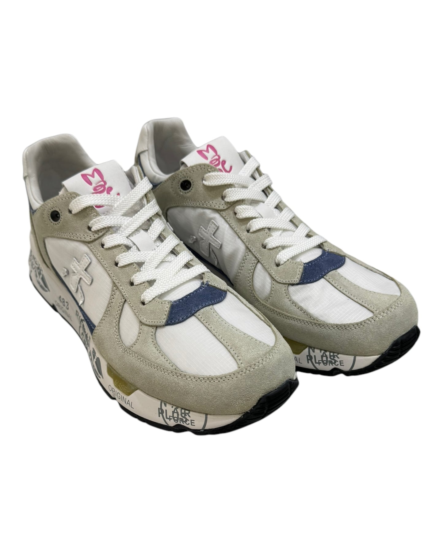 PREMIATA MASE 6625 BIANCA/AZZURRO
