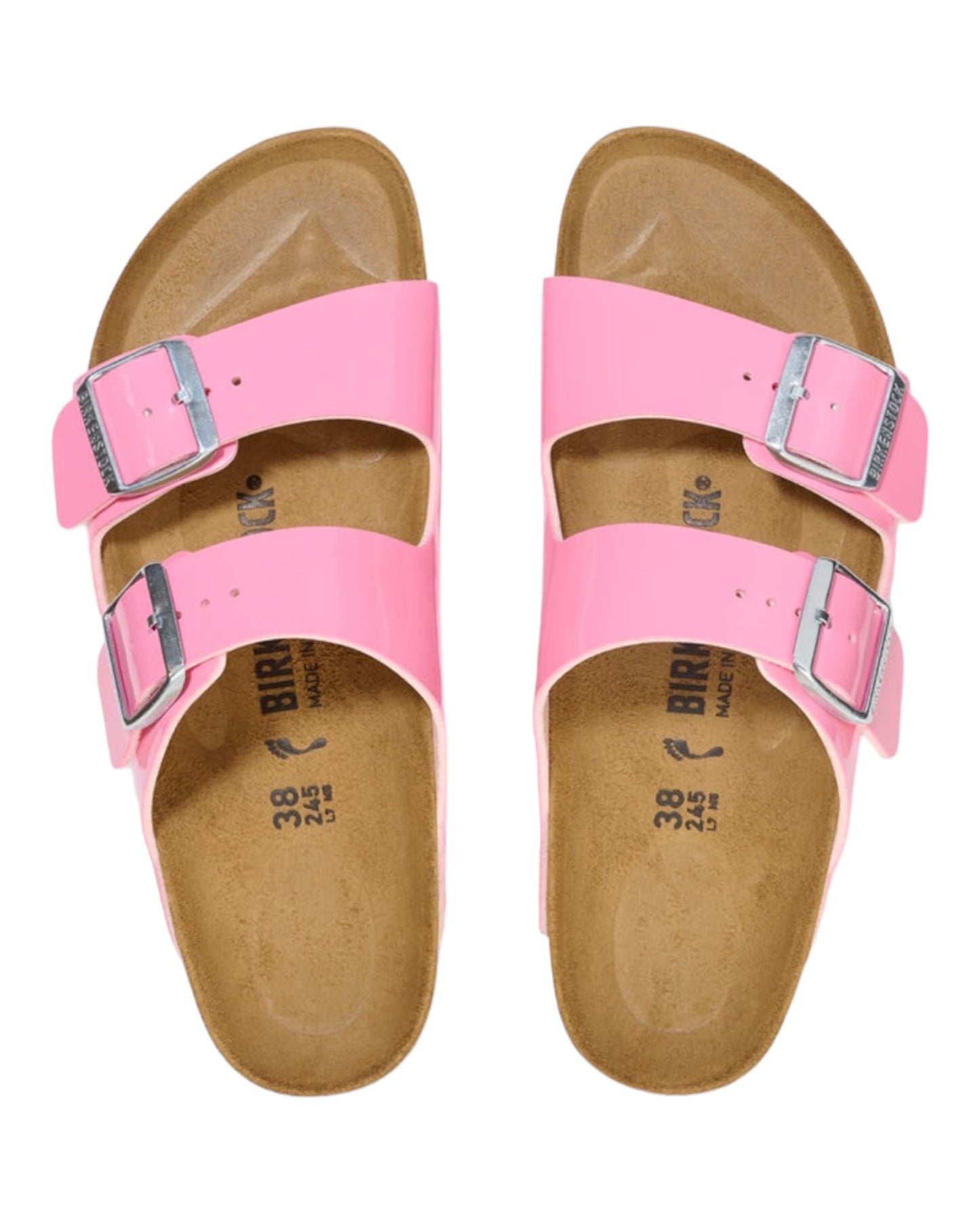 BIRKENSTOCK ARIZONA PATENT PINK