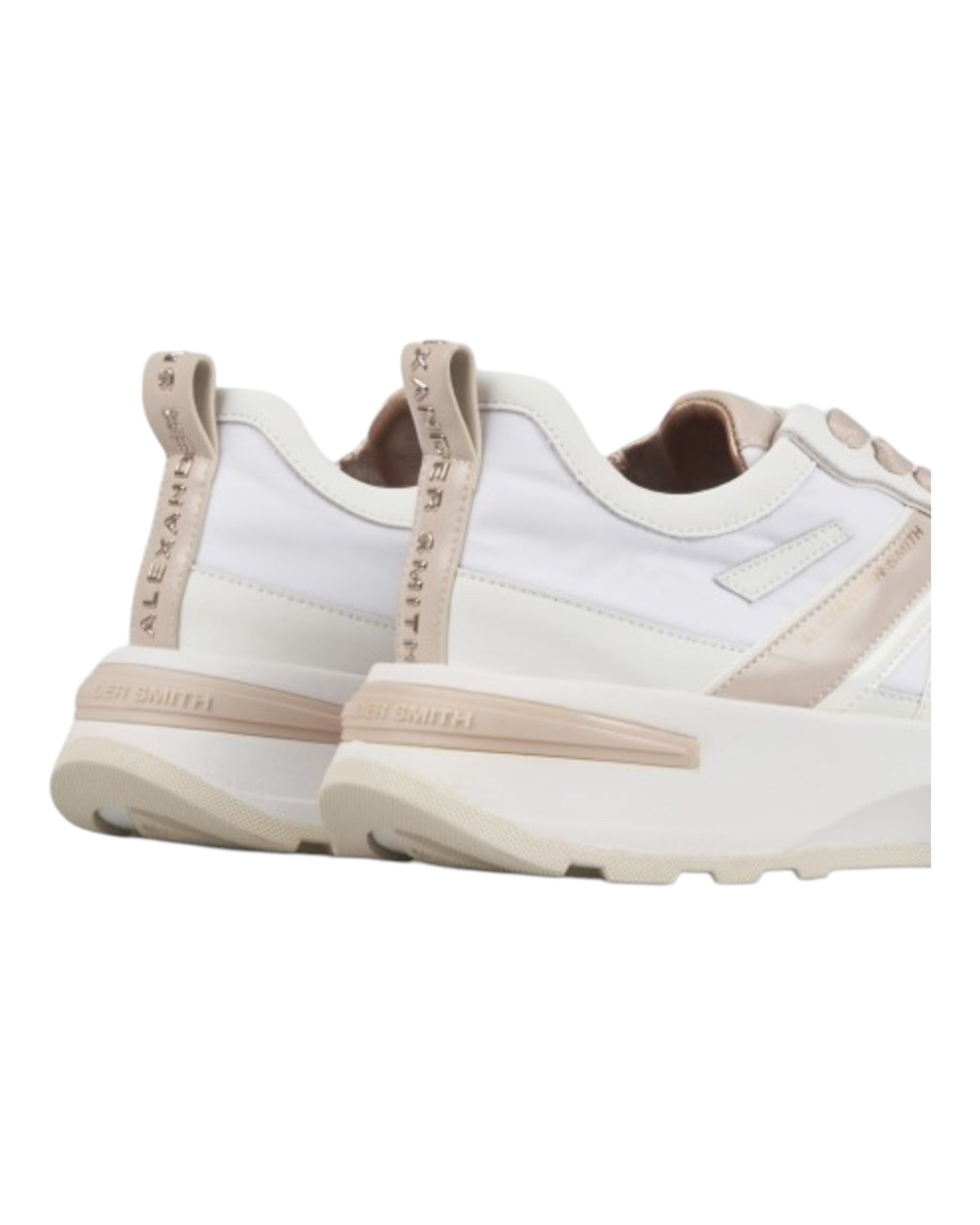 ALEXANDER SMITH LIVERPOOL IN PELLE BIANCA/NUDE
