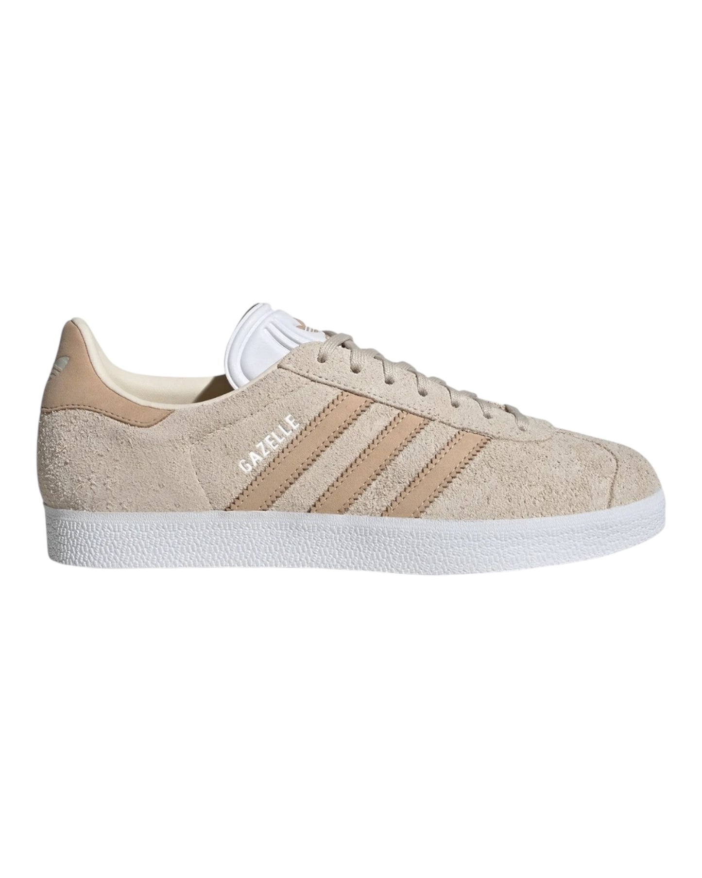 ADIDAS GAZELLE IN CAMOSCIO BEIGE/BIANCA
