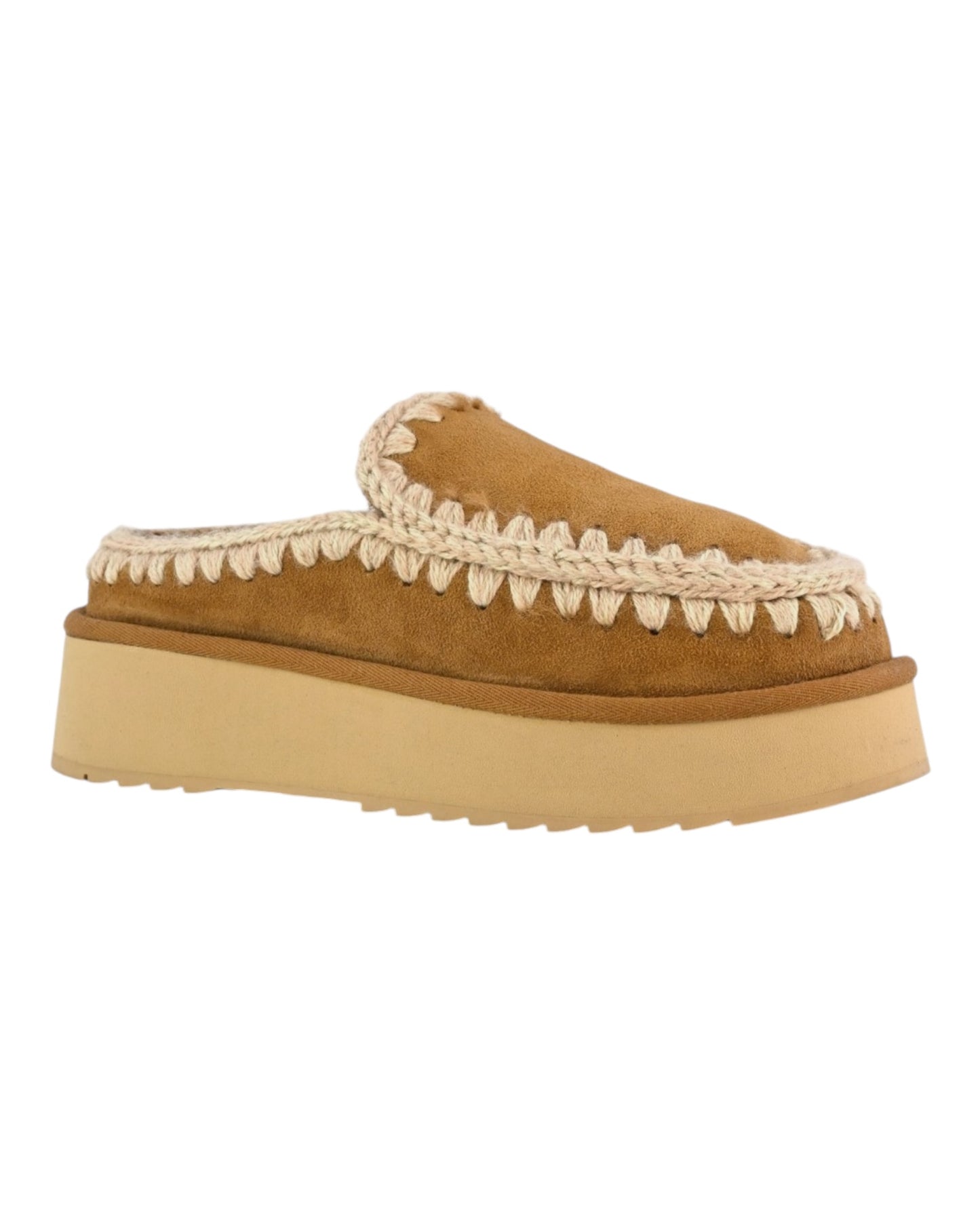 MUO ESKIMO PLATFORM CLOG MARRONE