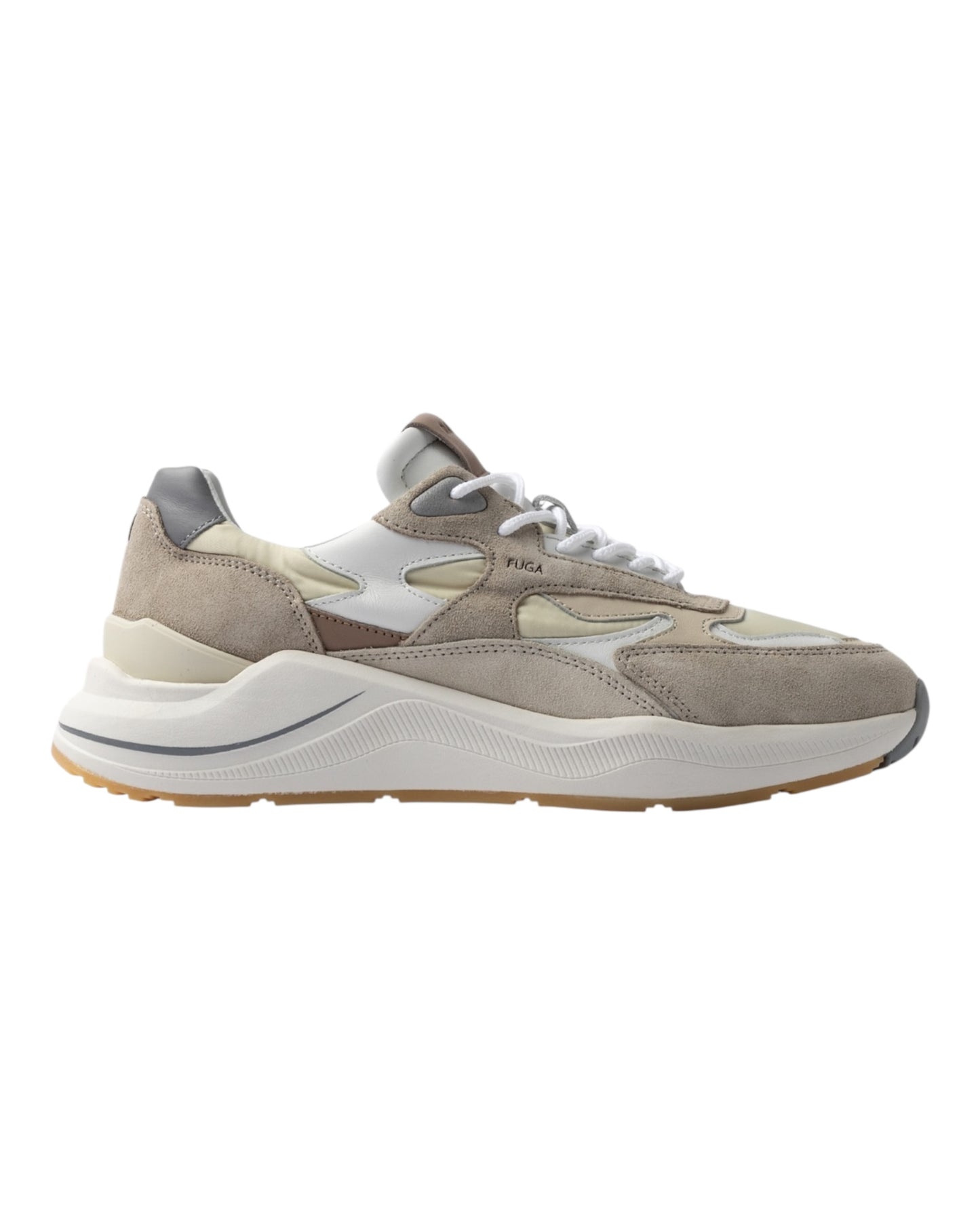 DATE FUGA NYLON CAMOSCIO E TESSUTO BEIGE