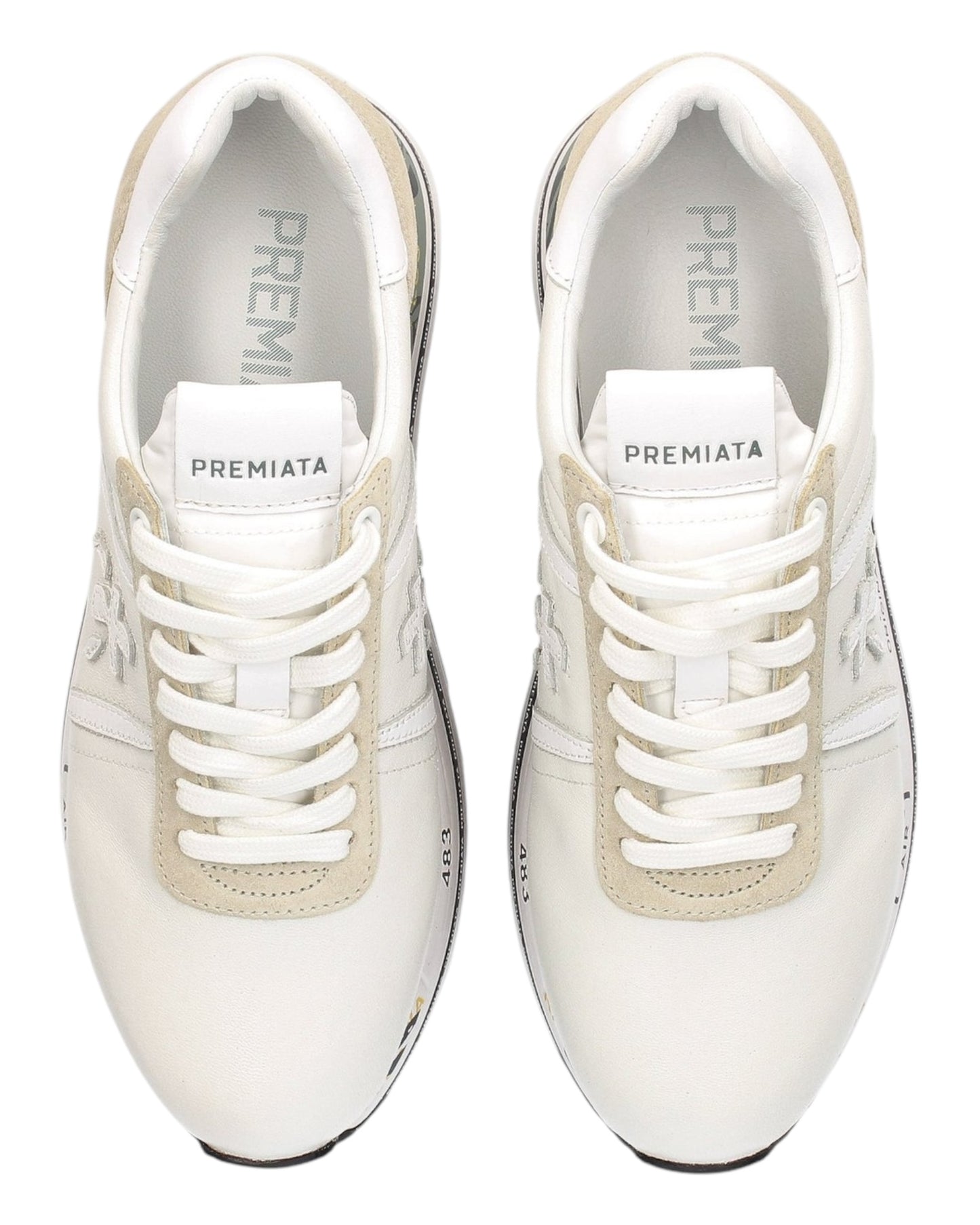 PREMIATA BETH 5603 IN PELLE BIANCA