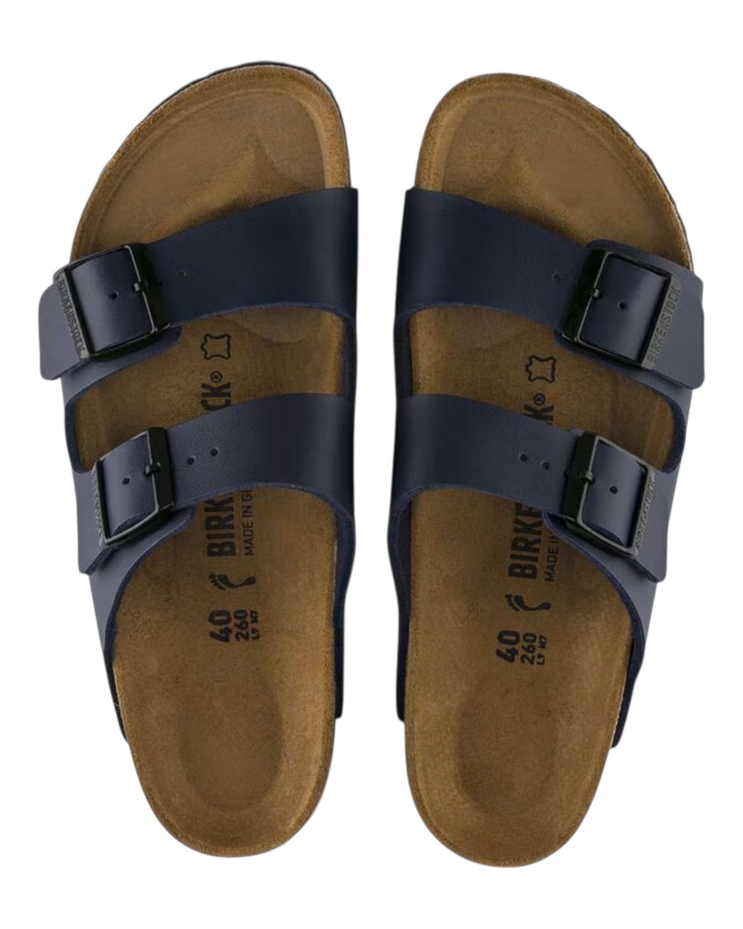 BIRKENSTOCK ARIZONA BIRKO FLOR BLU