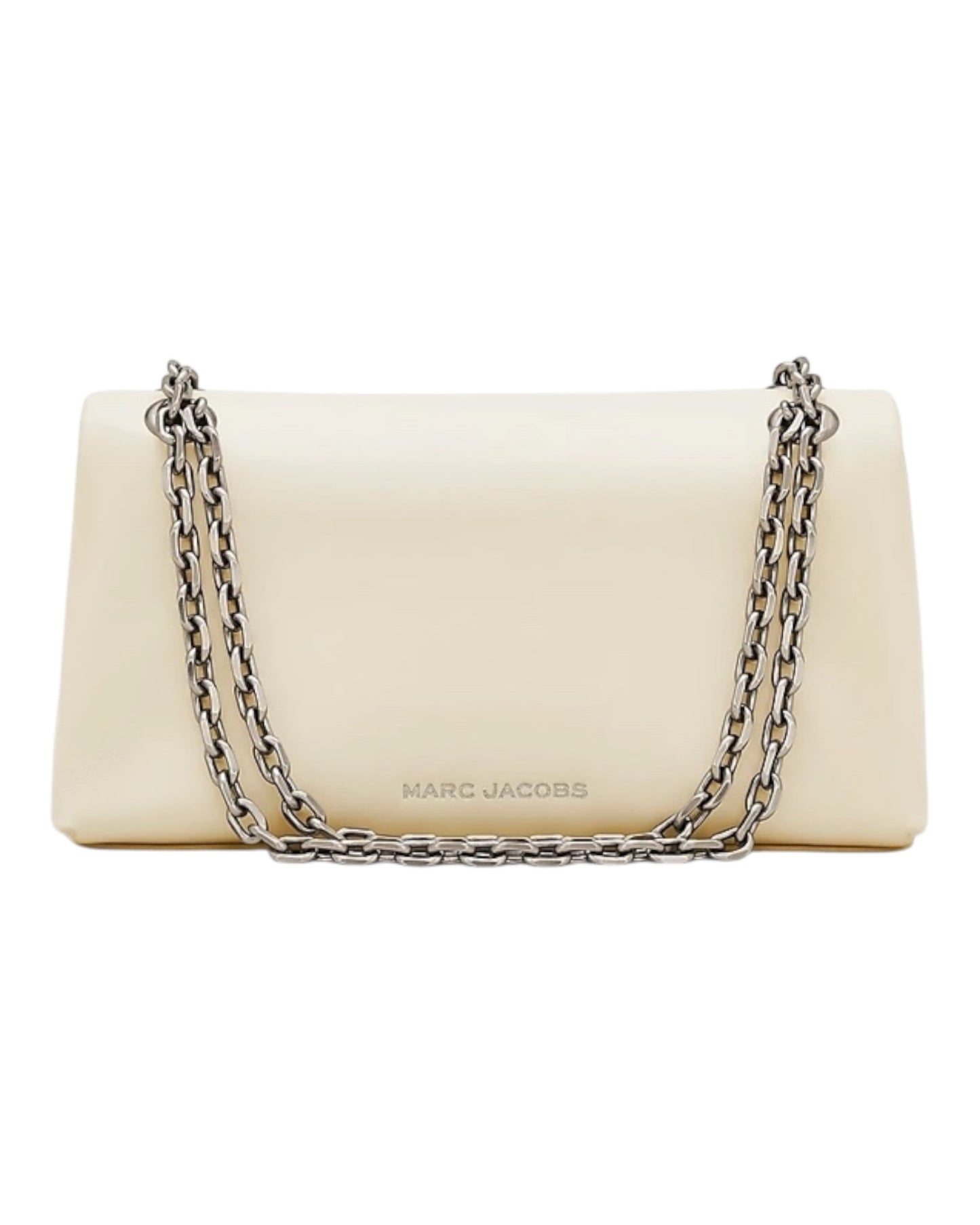MARC JACOBS THE DUAL CHAIN MINI BAG IN PELLE PANNA