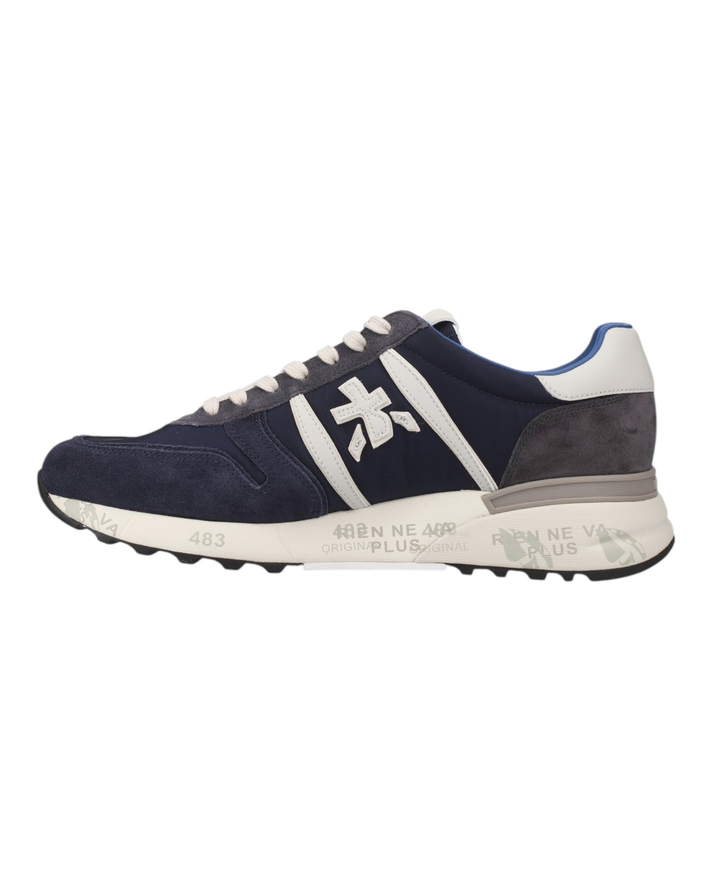 PREMIATA LANDER 7204 IN CAMOSCIO BLU