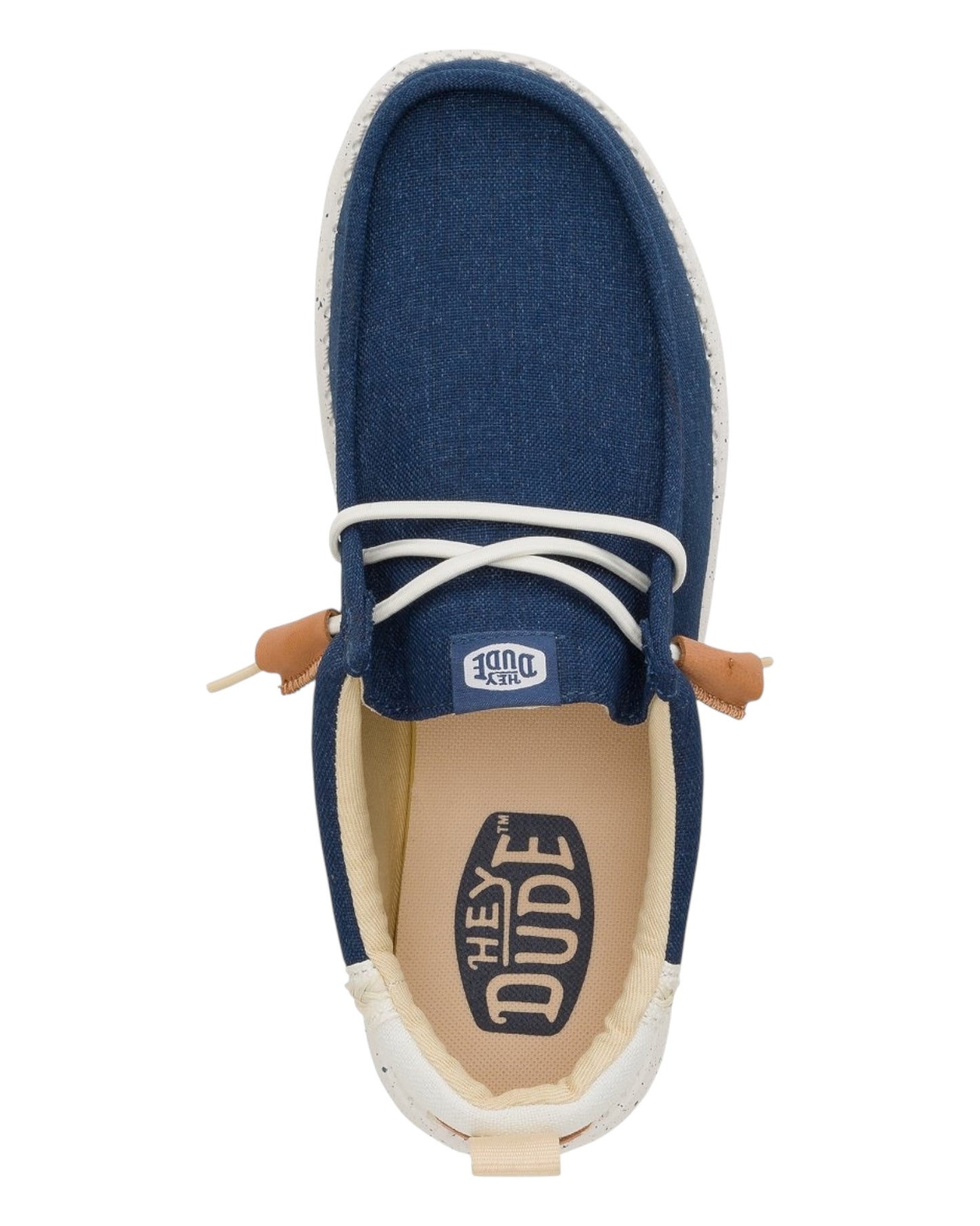 HEY DUDE WALLY LINEN BLU