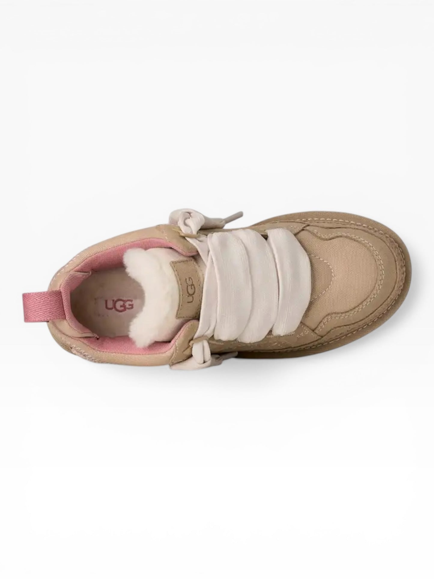 UGG SNEAKERS LOWMEL MEADOW BEIGE/ROSA