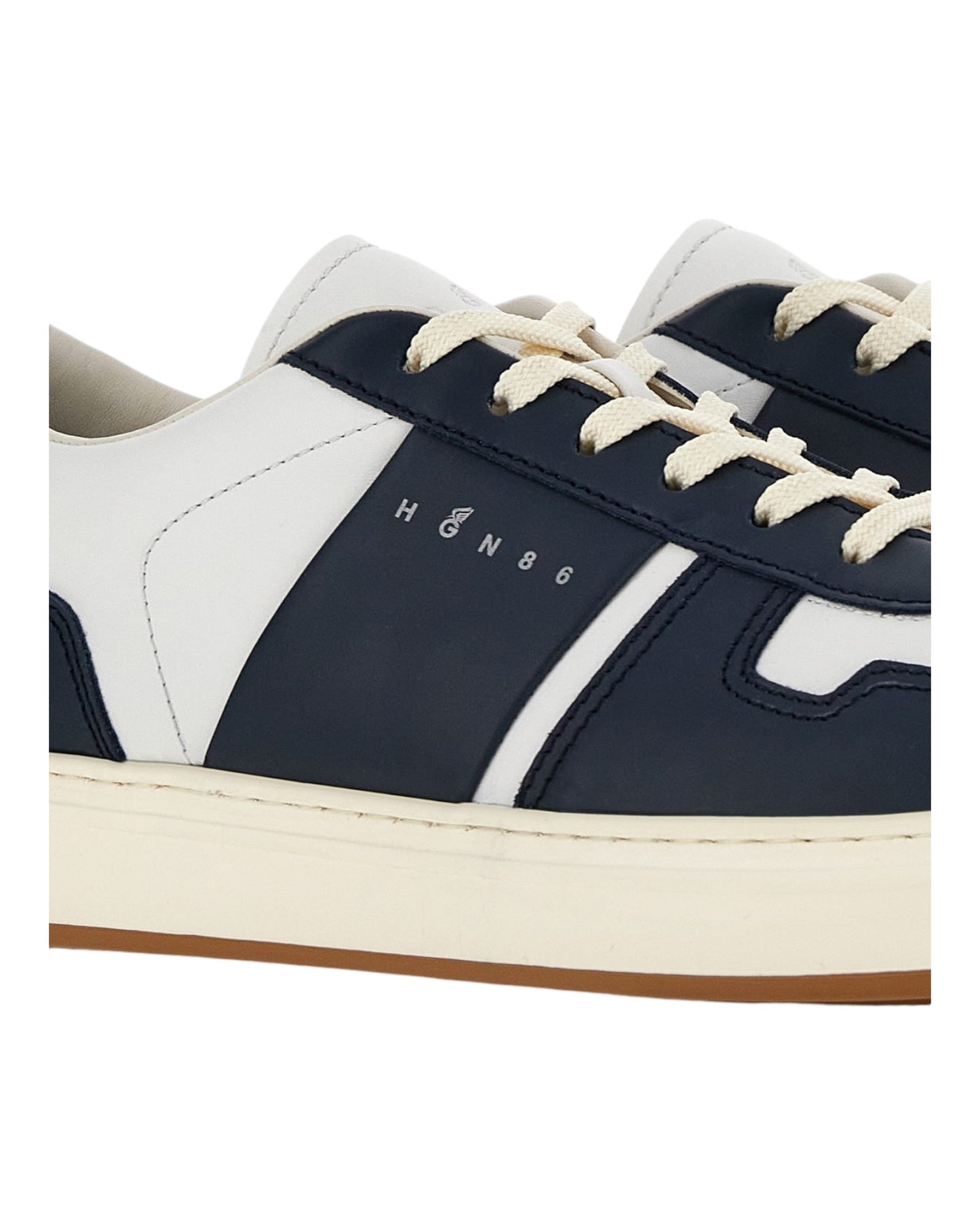 HOGAN 6680HXM PELLE BLU/BIANCA