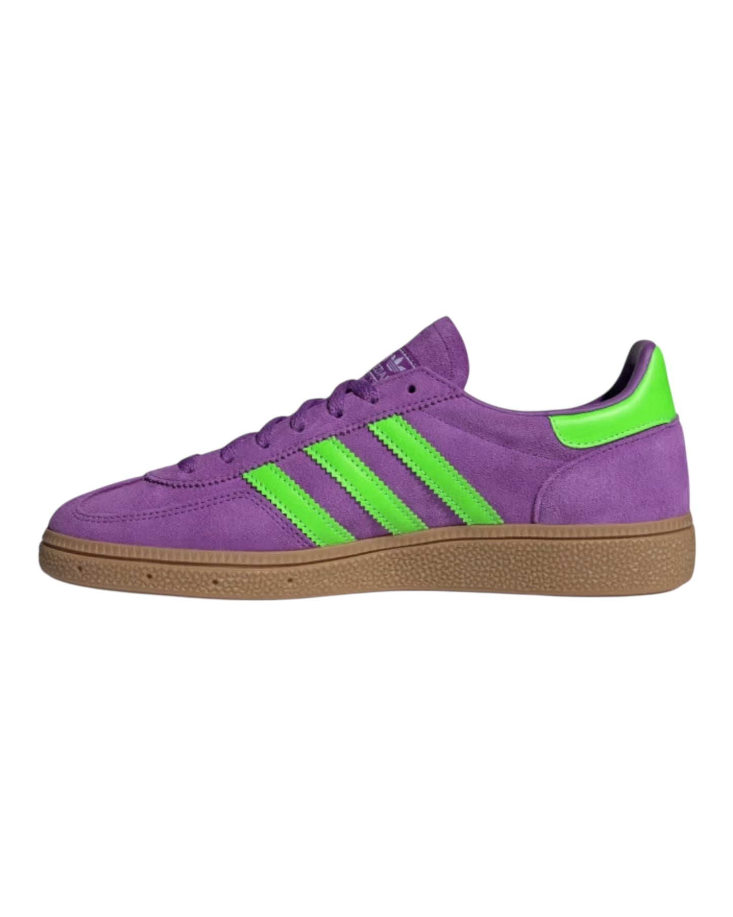 ADIDAS SPEZIAL IN CAMOSCIO VIOLA BANDE GIALLO FLUO