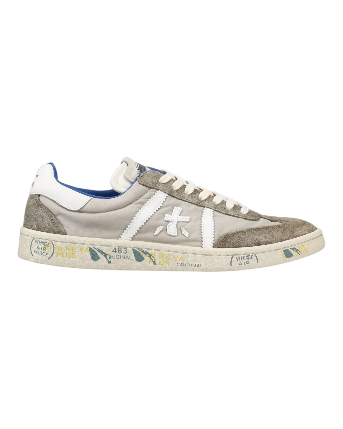 PREMIATA BONNIE 6762 IN CAMOSCIO E TESSUTO BEIGE