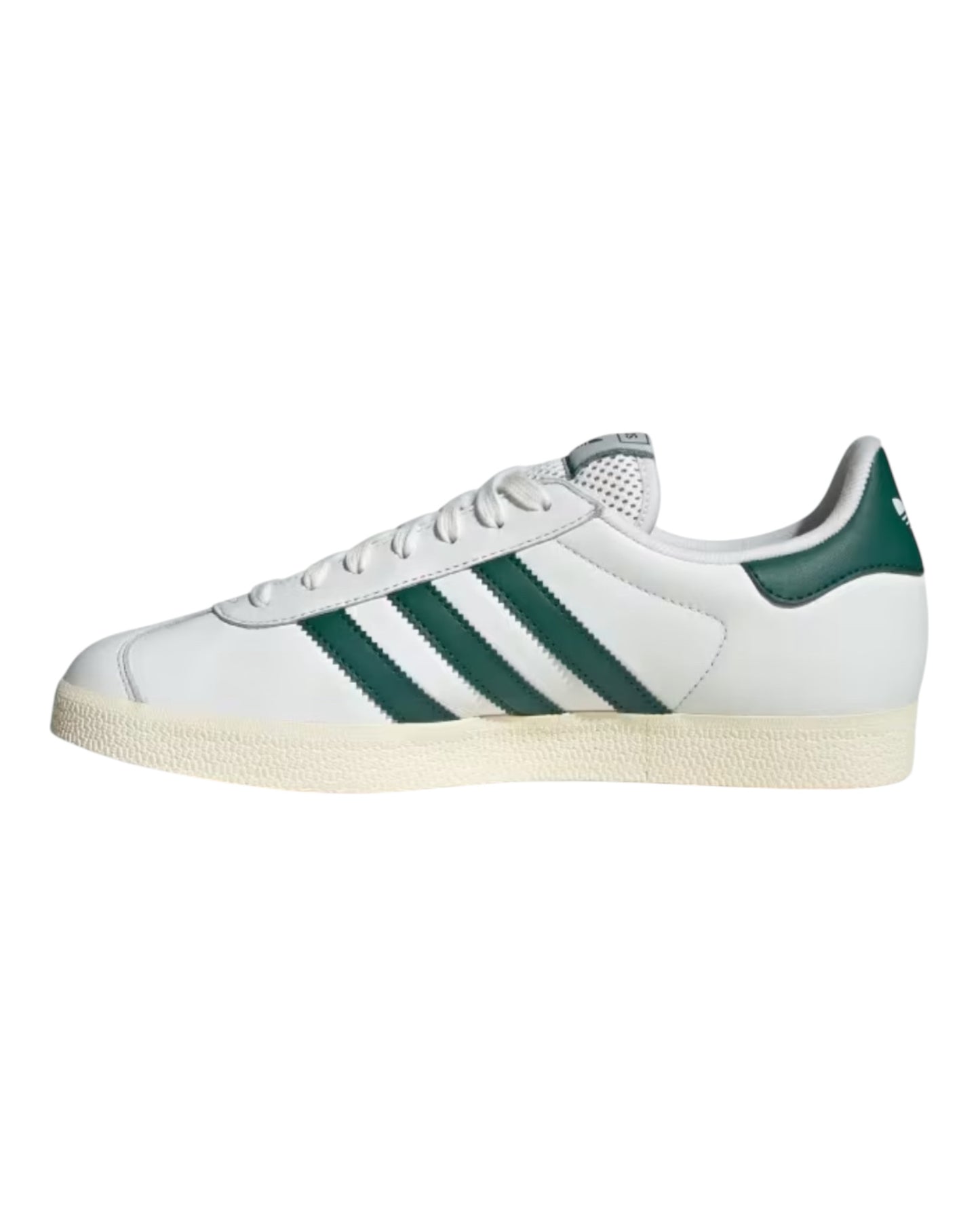 ADIDAS GAZELLE LEATHER BIANCA/VERDE