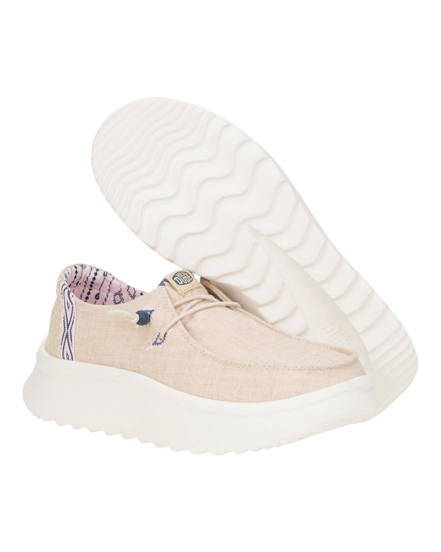 HEY DUDE PEAK CHAMBRAY BEIGE