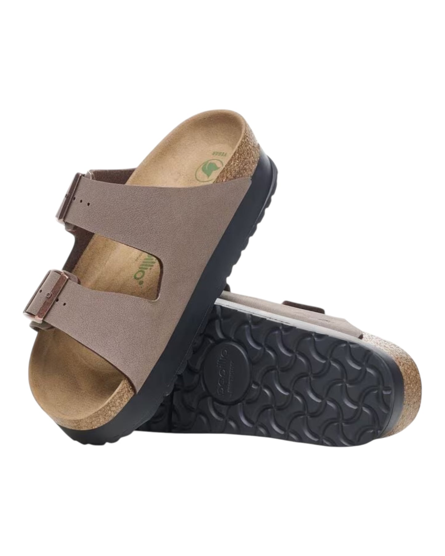 BIRKENSTOCK PAPILLO 7417102 ARIZONA PAP PLATFORM MOCCA