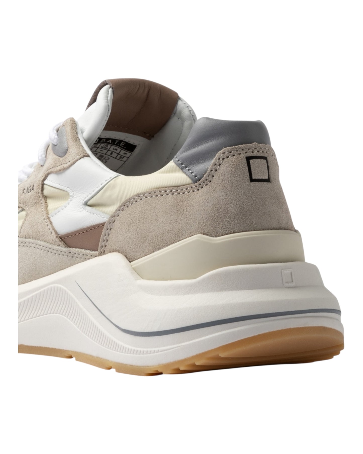 DATE FUGA NYLON CAMOSCIO E TESSUTO BEIGE